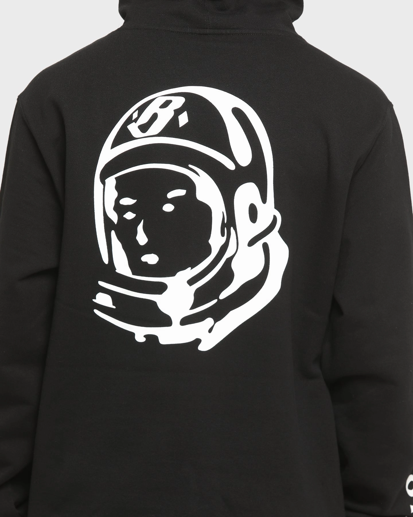 Billionaire Boys Club BB Letters Hoodie Black Kinetic Back Ventilation Flex Mobility System
