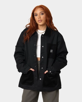 Wrinkle Resistant Brixton Brixton X Survey Lined Coat Black