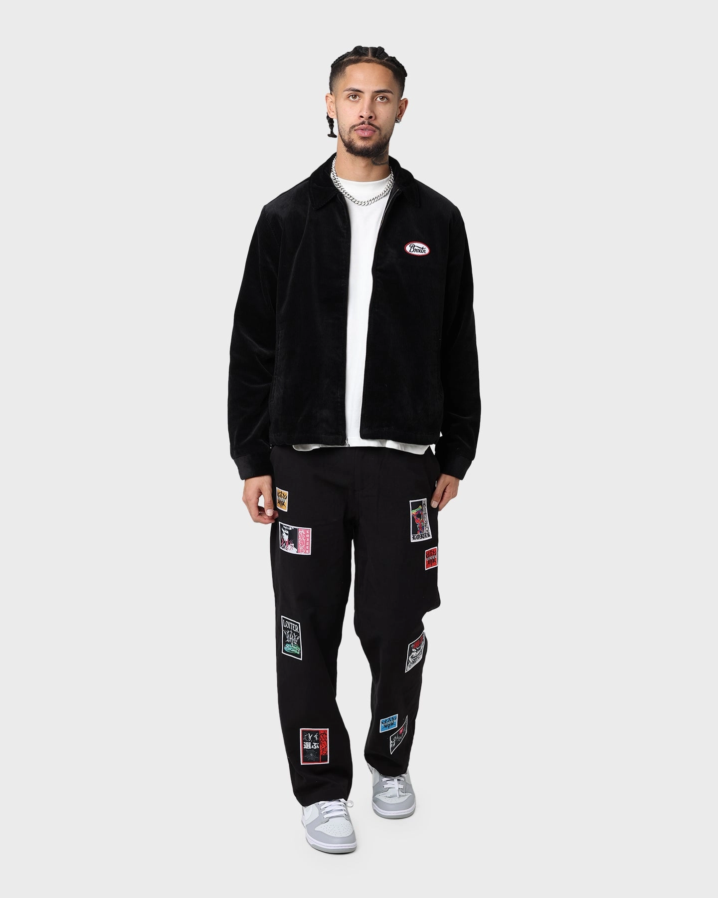 Brixton Utopia Jacket Black Comfortable fit