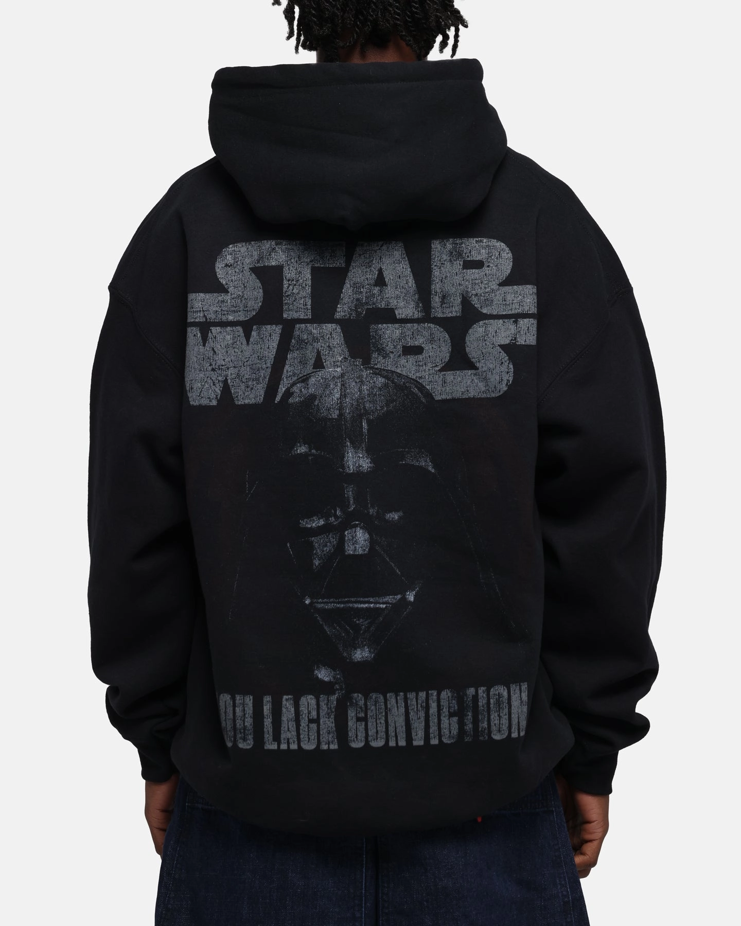 Versatile Layering Piece 73 Studio Star Wars Vader Premium Hoodie Black