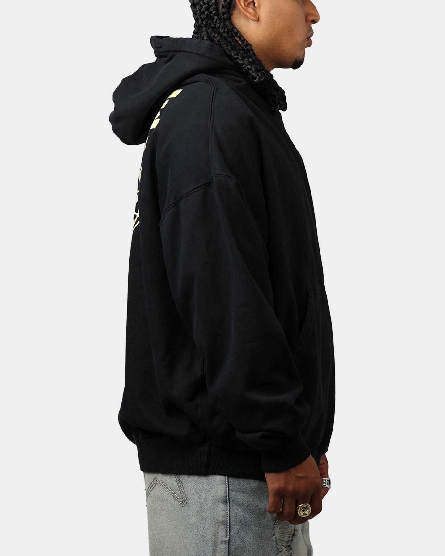 suitable for sports games Carre Passport Hoodie Black