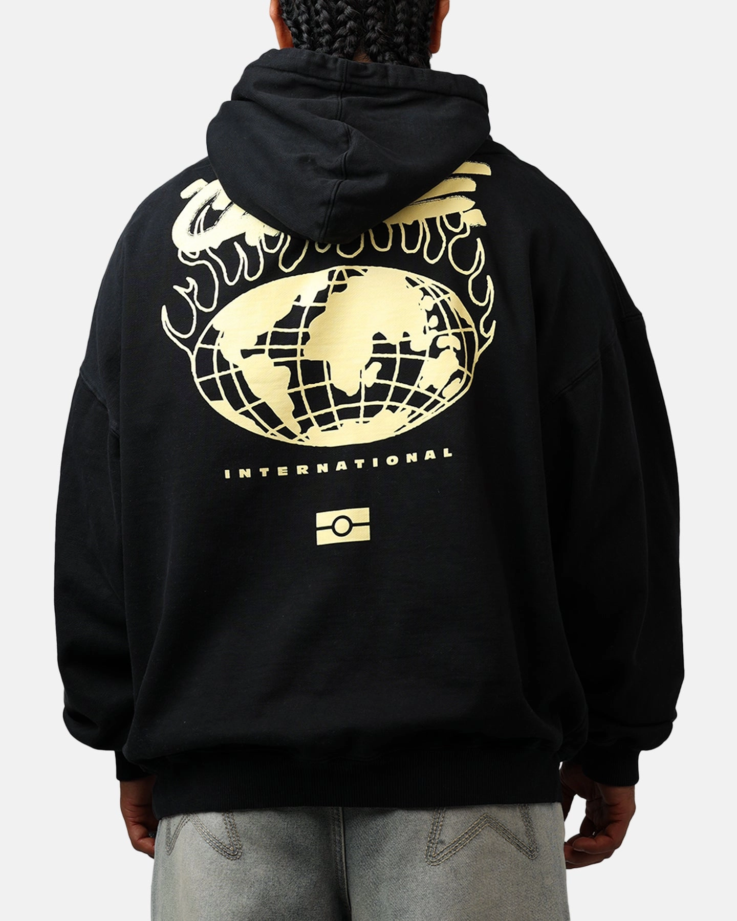 WindproofConstruction Carre Passport Hoodie Black