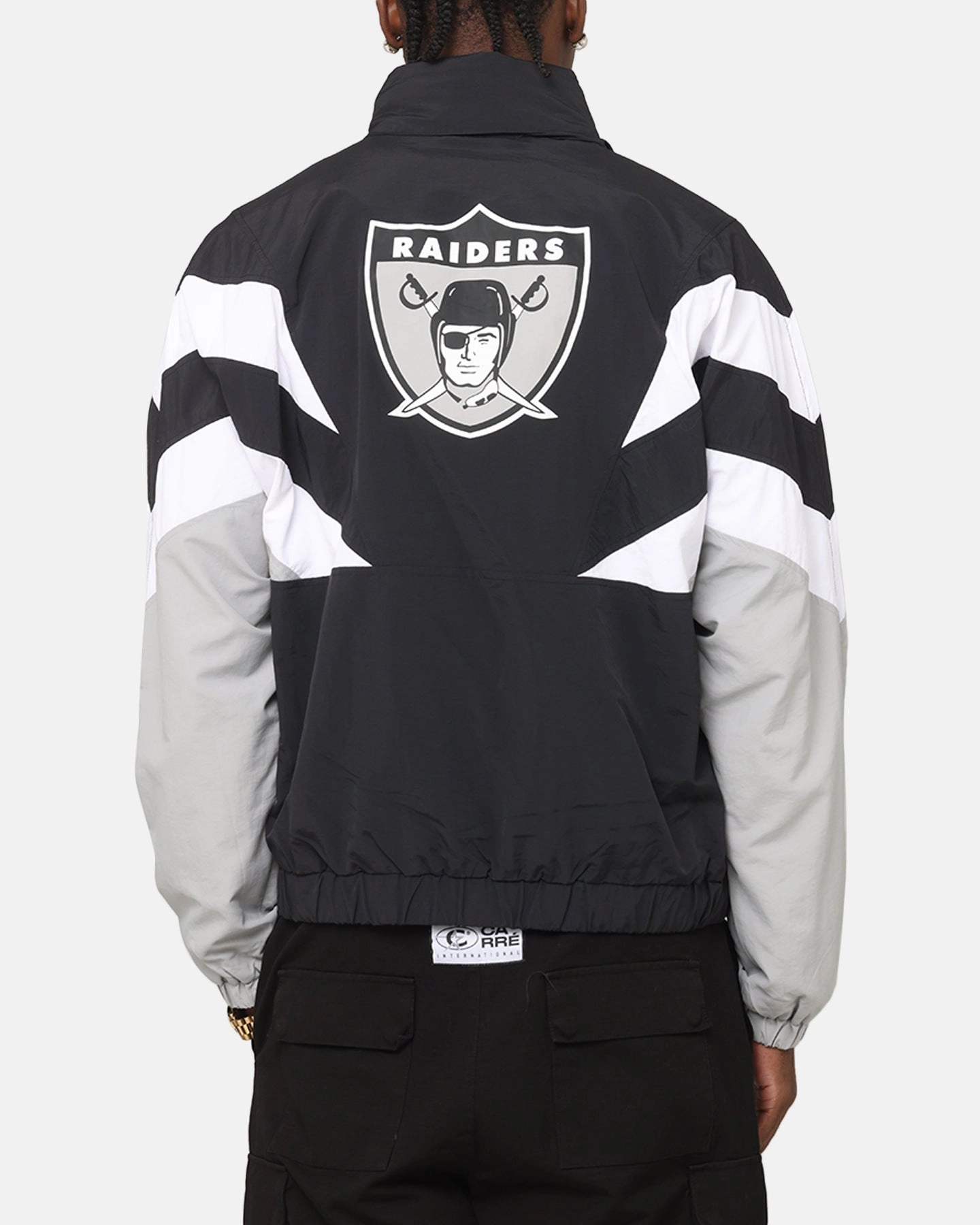 Sign Mitchell & Ness Las Vegas Raiders Spray Jacket Black/Grey