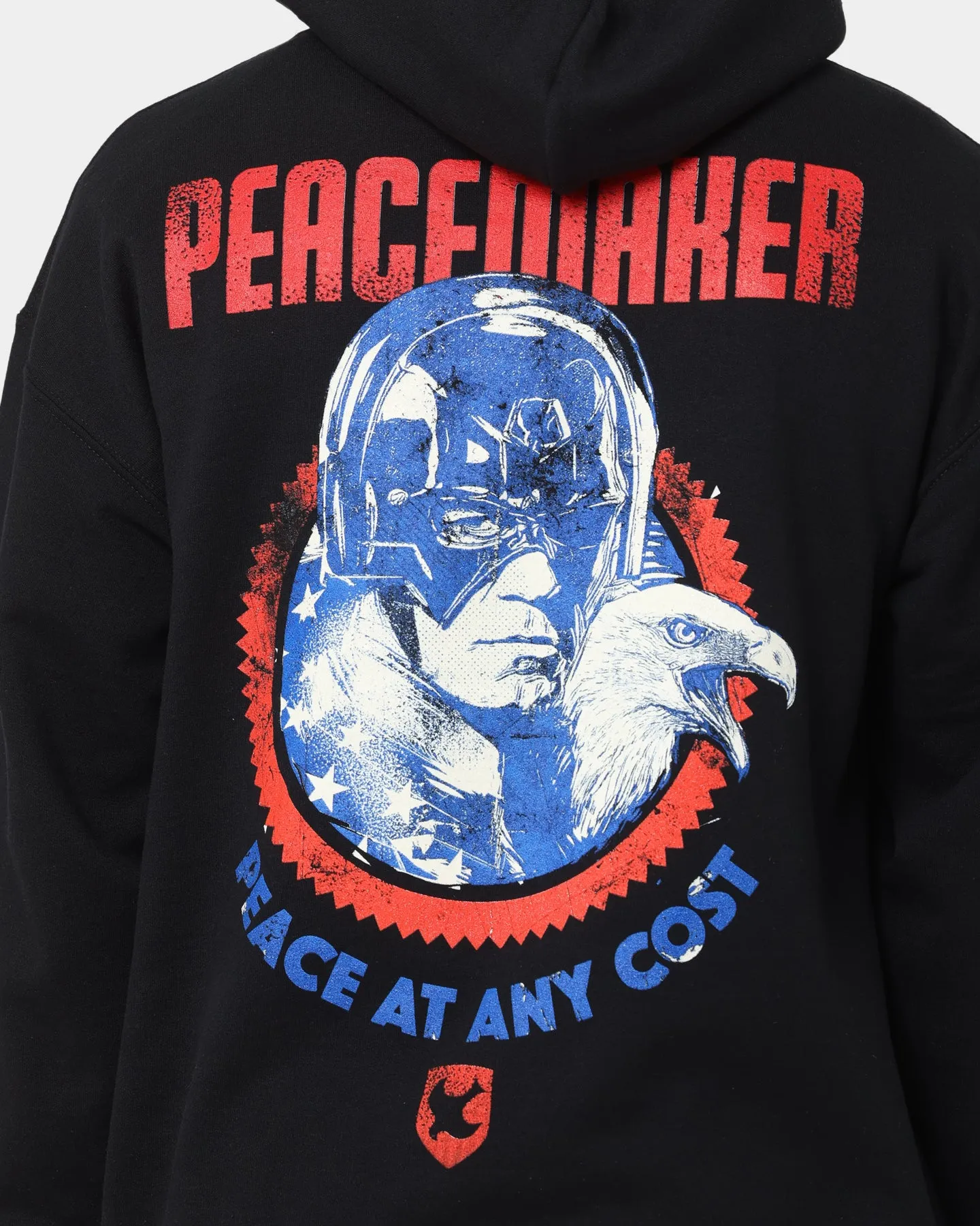 Weatherproof Zipper Goat Crew X Peacemaker Peace At Any Cost Hoodie Black