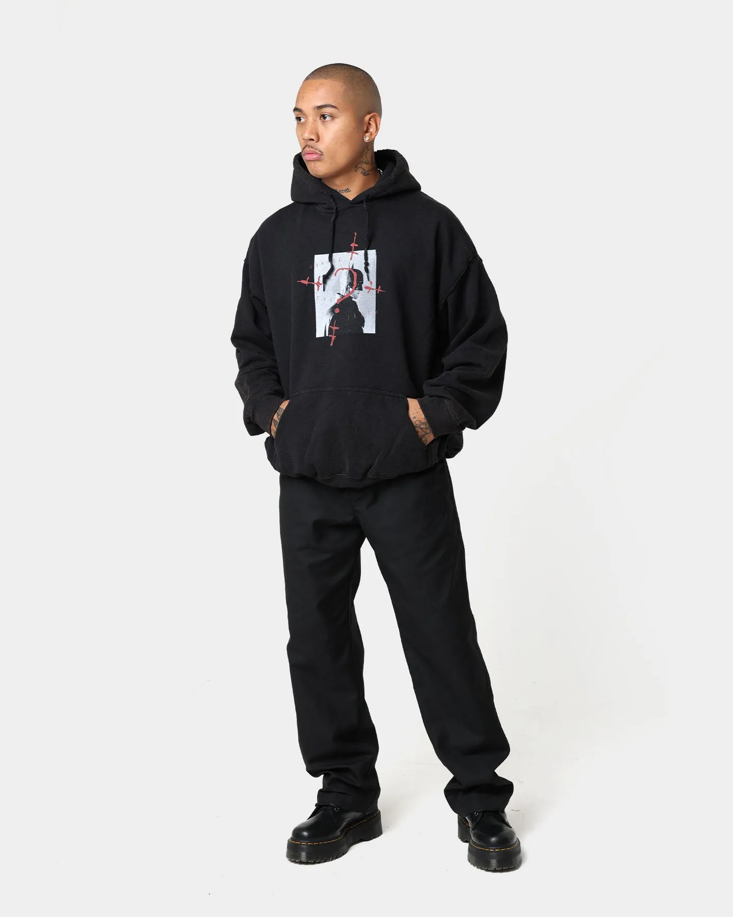 Emblem budget-friendly The Batman Truth Vintage Hoodie Black