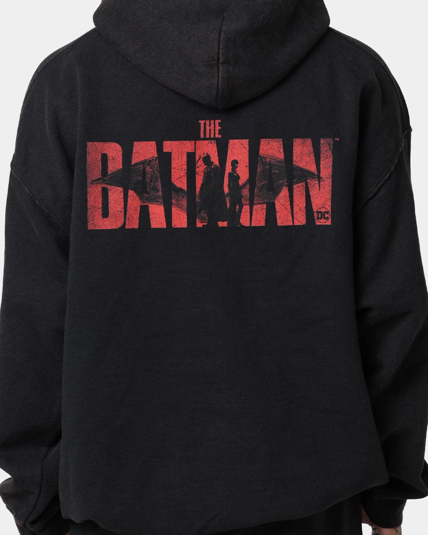 The Batman Truth Vintage Hoodie Black Attraction discounted