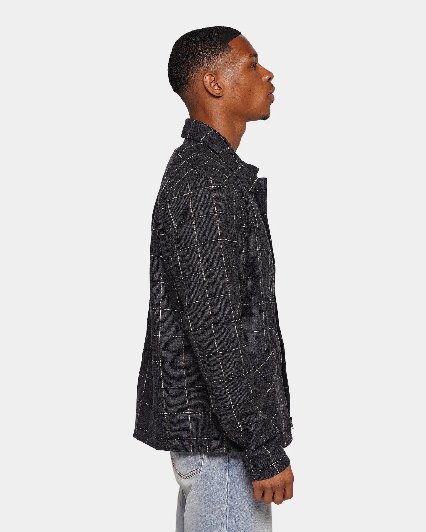 XXIII Lauritz Check Jacket Navy Fashion Layer Event