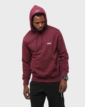 Suitable for team sports Palace Men's Basically A Hoodie Burgundy