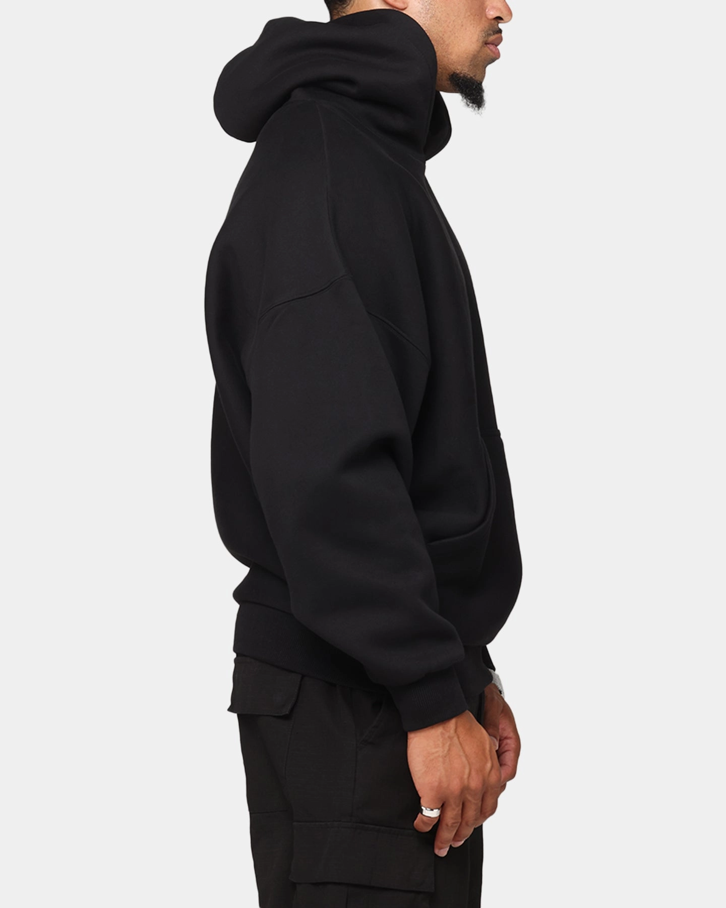 Headband Trunk Carre Roadman Oversized Hoodie Black