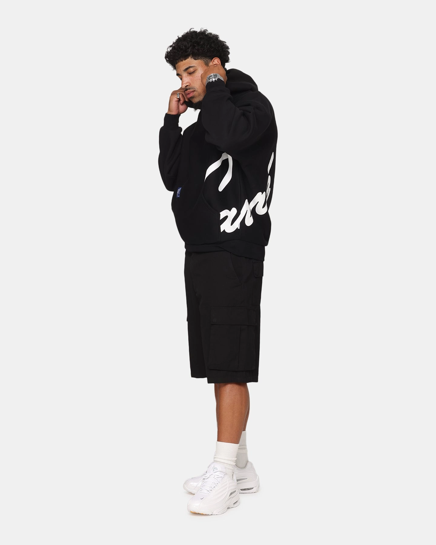 Save Carre Roadman Oversized Hoodie Black