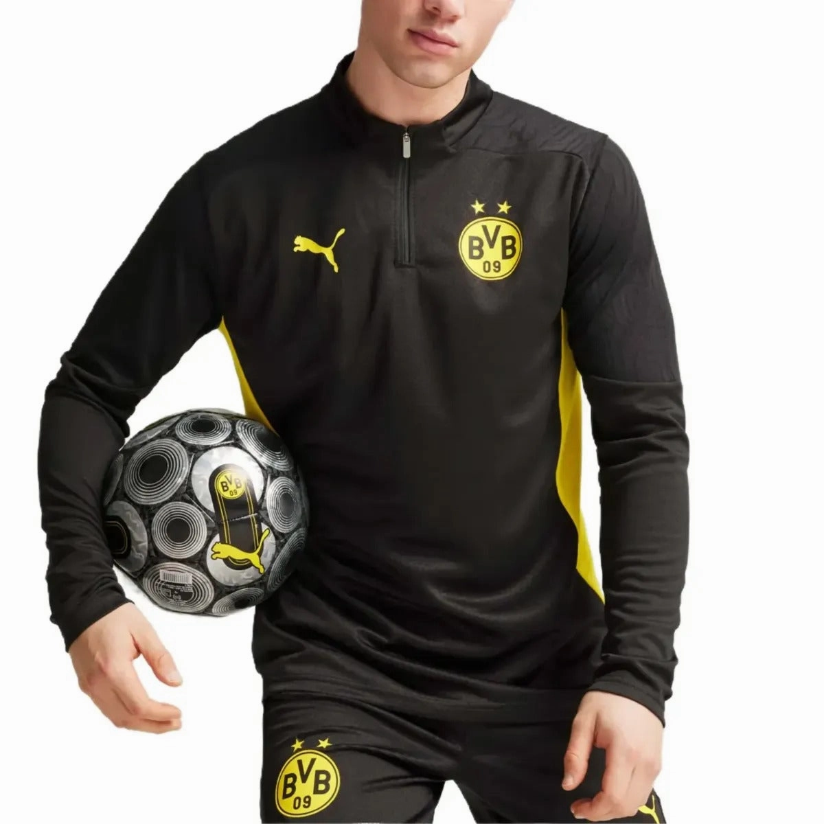 BVB Borussia Dortmund black training technical tracksuit 2024/25 - Puma haircare Innovative