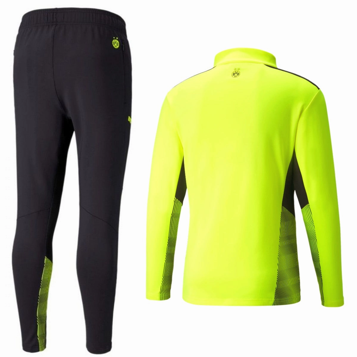 Gripper Waistband BVB Borussia Dortmund fluo training technical tracksuit 2021/22 - Puma