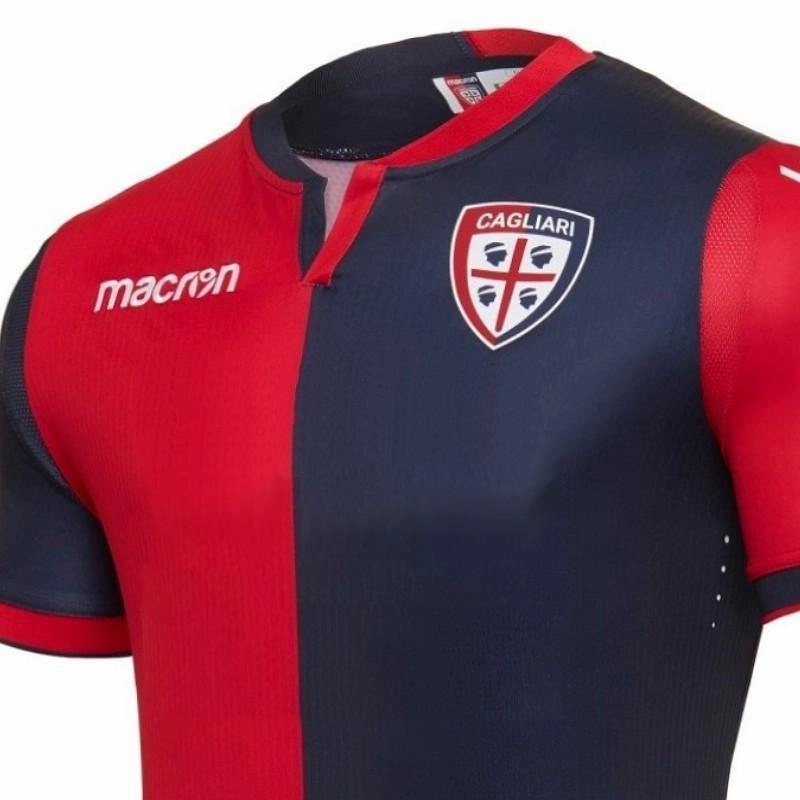 Multi-Purpose shooting range Cagliari Calcio Home soccer jersey 2017/18 - Macron