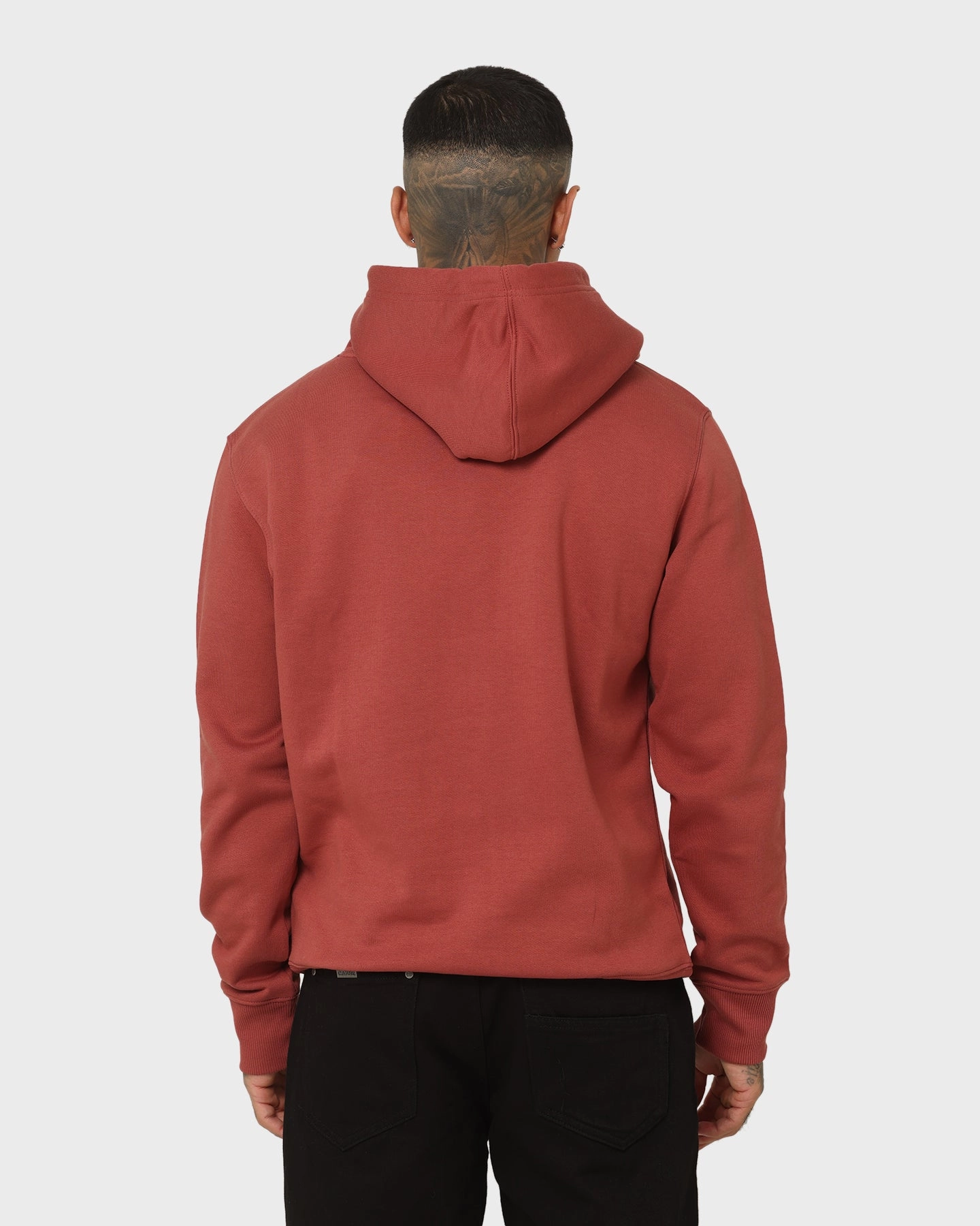 Calvin Klein Monogram Logo Hoodie Terracotta Tile Outerwear Keychain