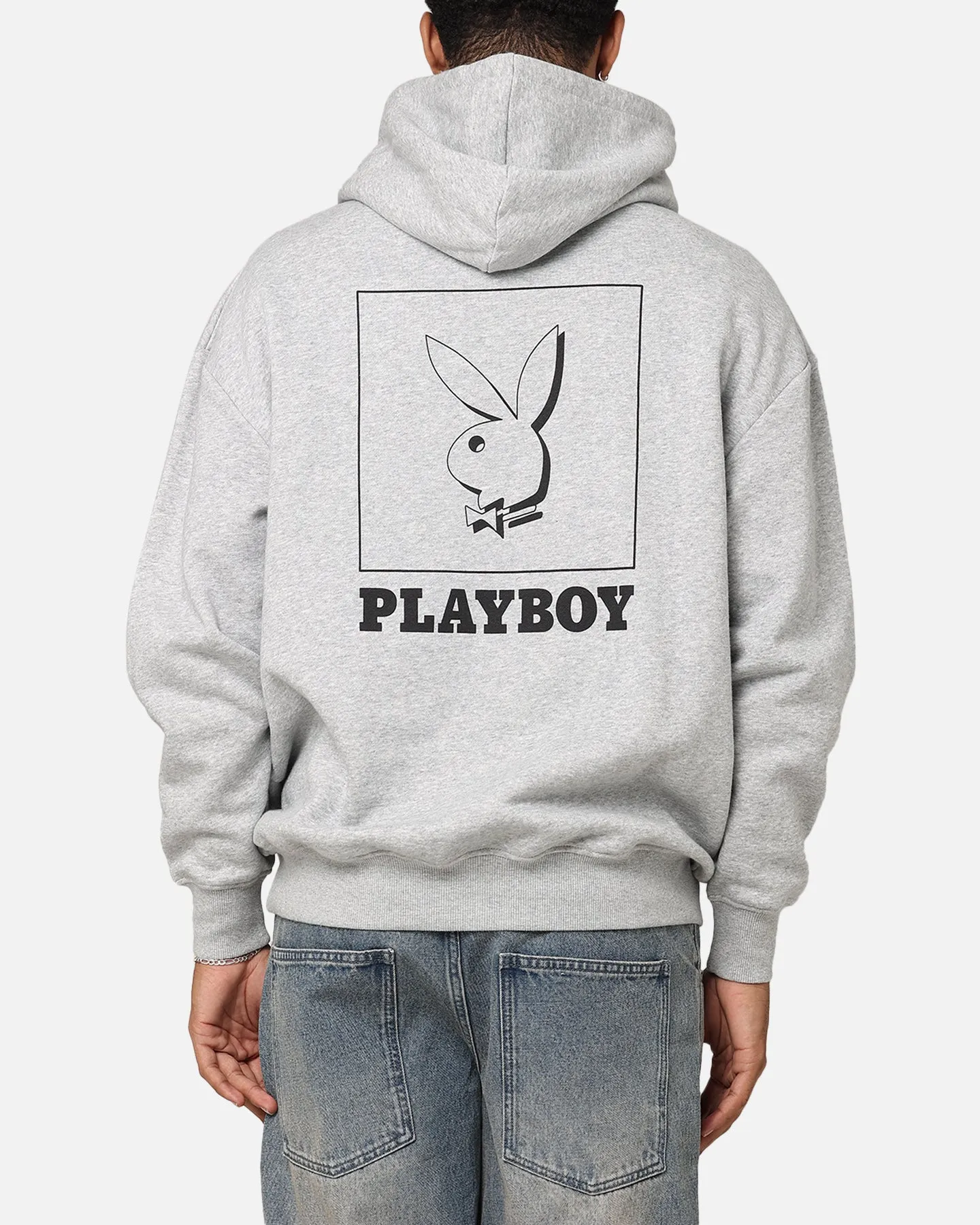 Passion Playboy Solo RHD Icon Hoodie Grey Marle