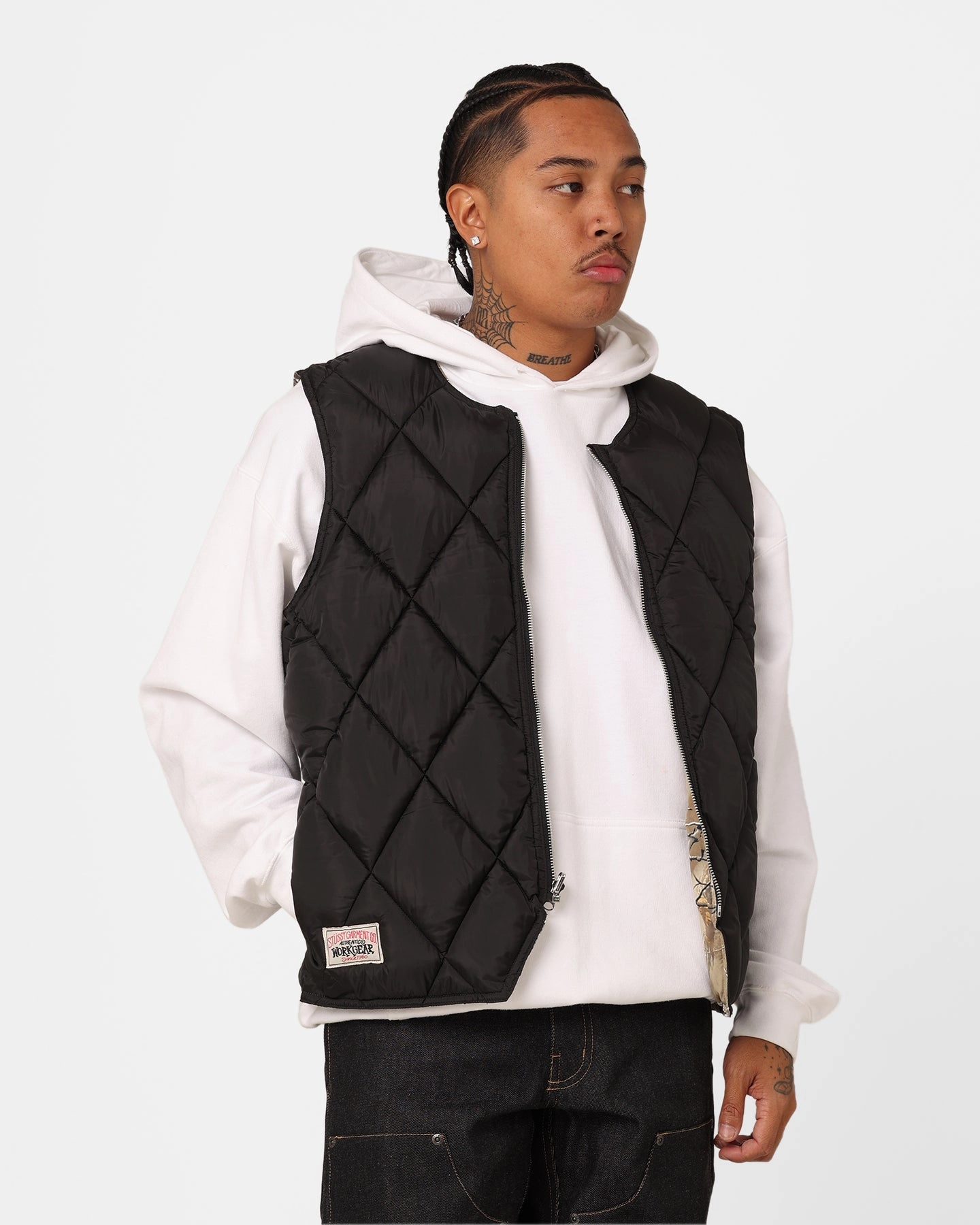 Stussy Real Tree Camo Reversible Vest Real Tree Camo Casual Smart