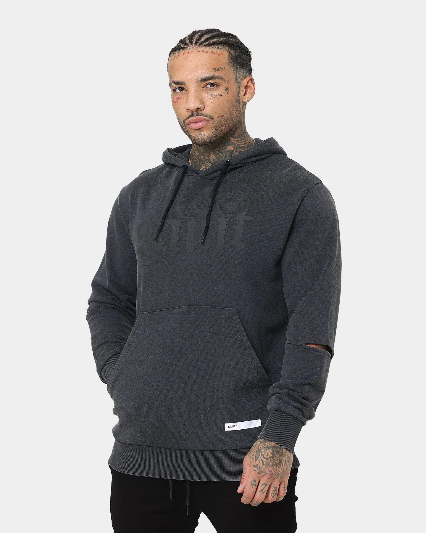 Saint Morta Gothica New Age Hoodie Vintage Black Equity