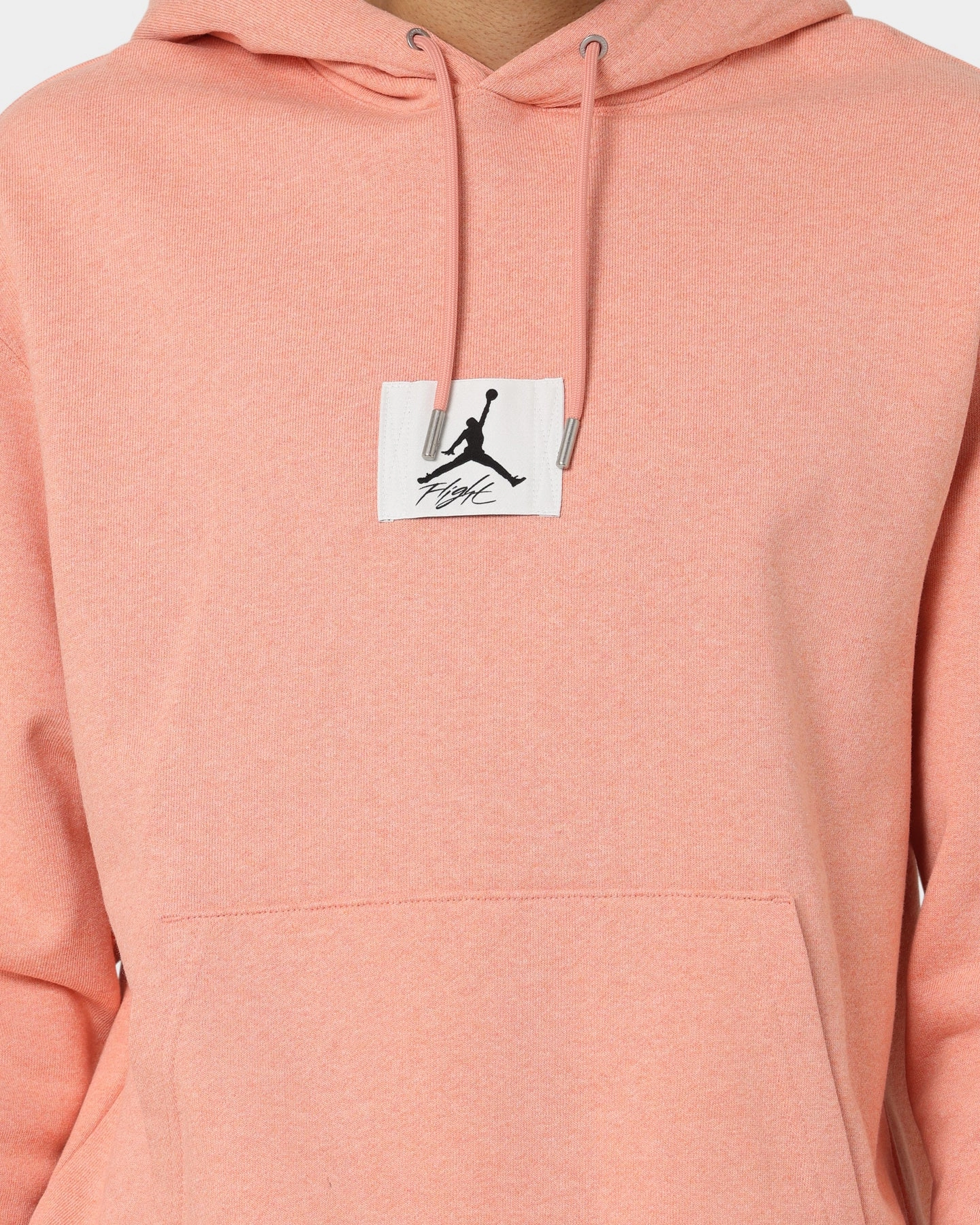 Jordan Essentials Statement Fleece Hoodie Light Madder Root sunrise