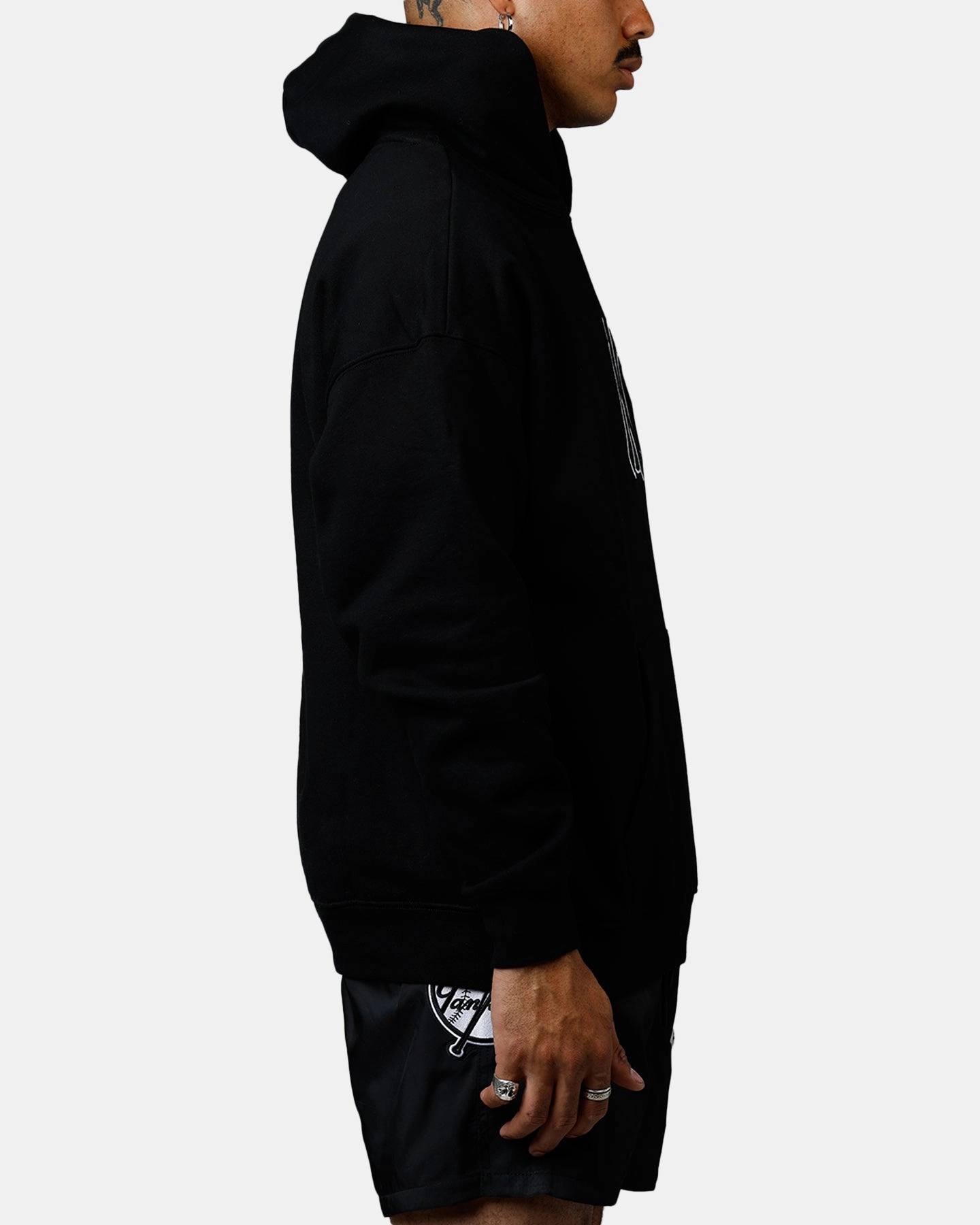 Reflective Pro Standard New York Yankees Chenille Hoodie Black