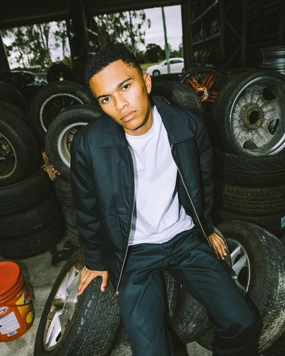 Dickies X Culture Kings CK 100 Eisenhower Jacket Black/Gold Credit Compact Packable Design