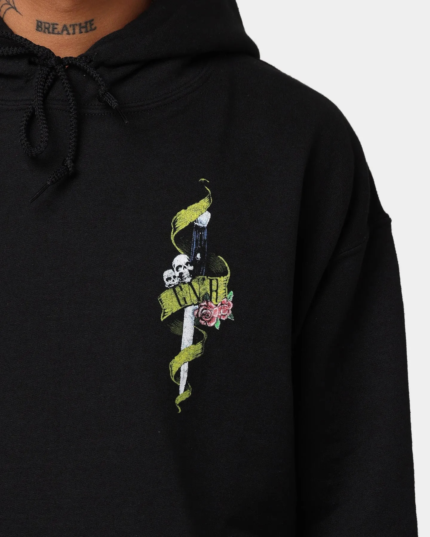 Guns N Roses Bleeding Skull Hoodie Black Analysis