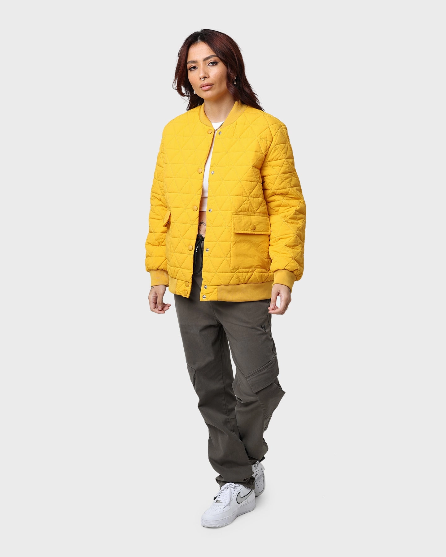 Exclusive XXIII Monclova Quilted Jacket Yellow