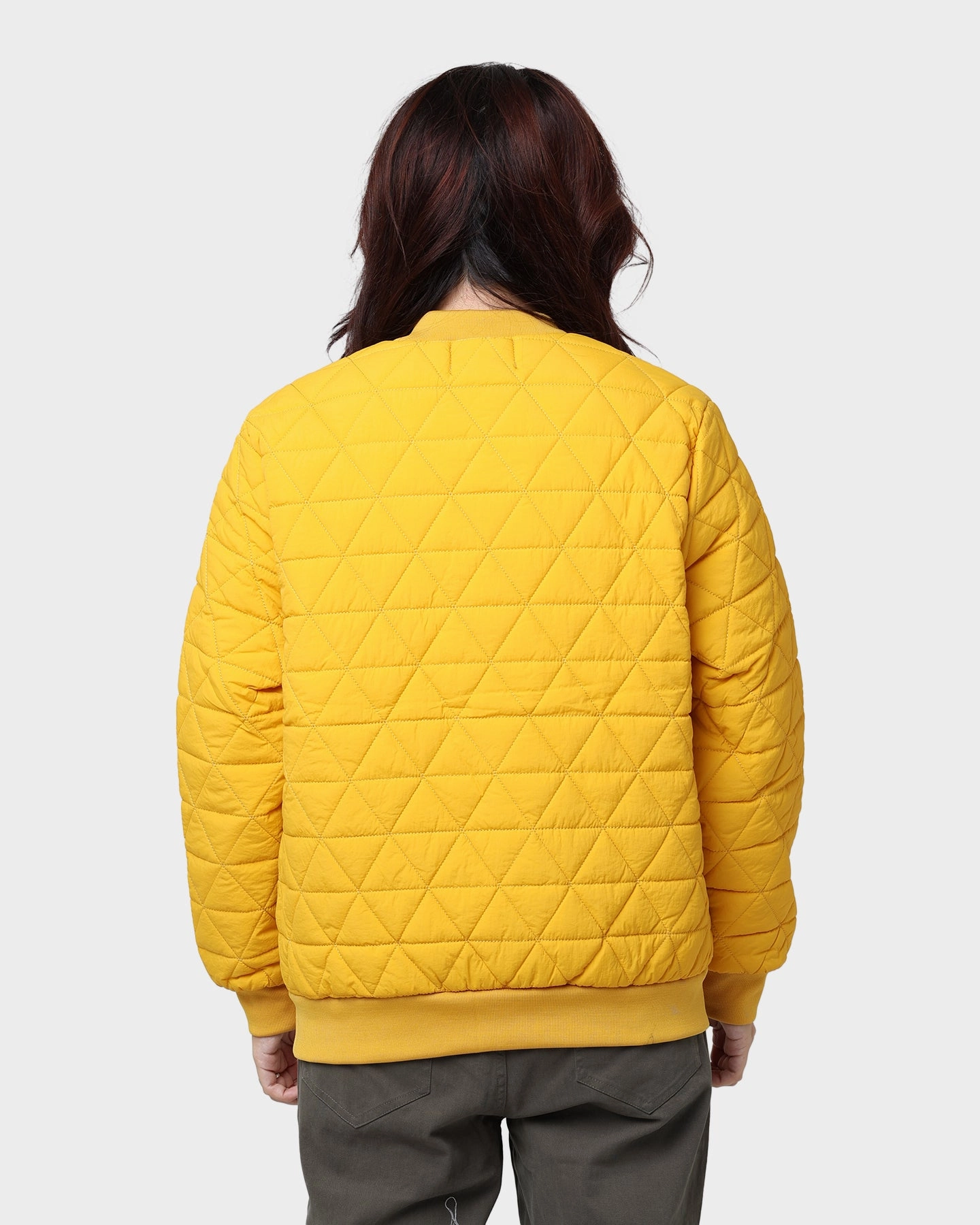 Wind Barrier Thermal Protection XXIII Monclova Quilted Jacket Yellow