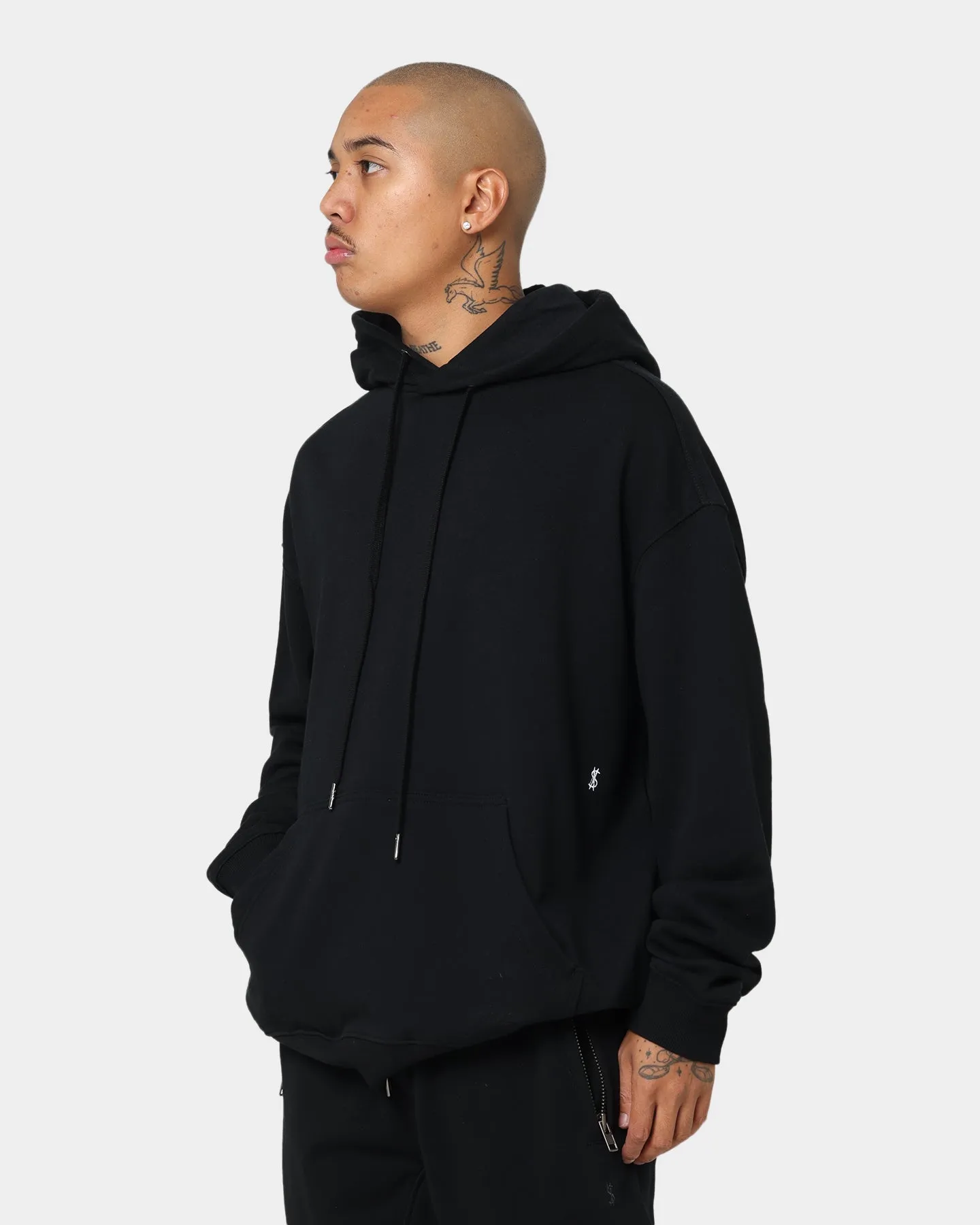 KSUBI 4X4 Biggie Hoodie Black rehearsal