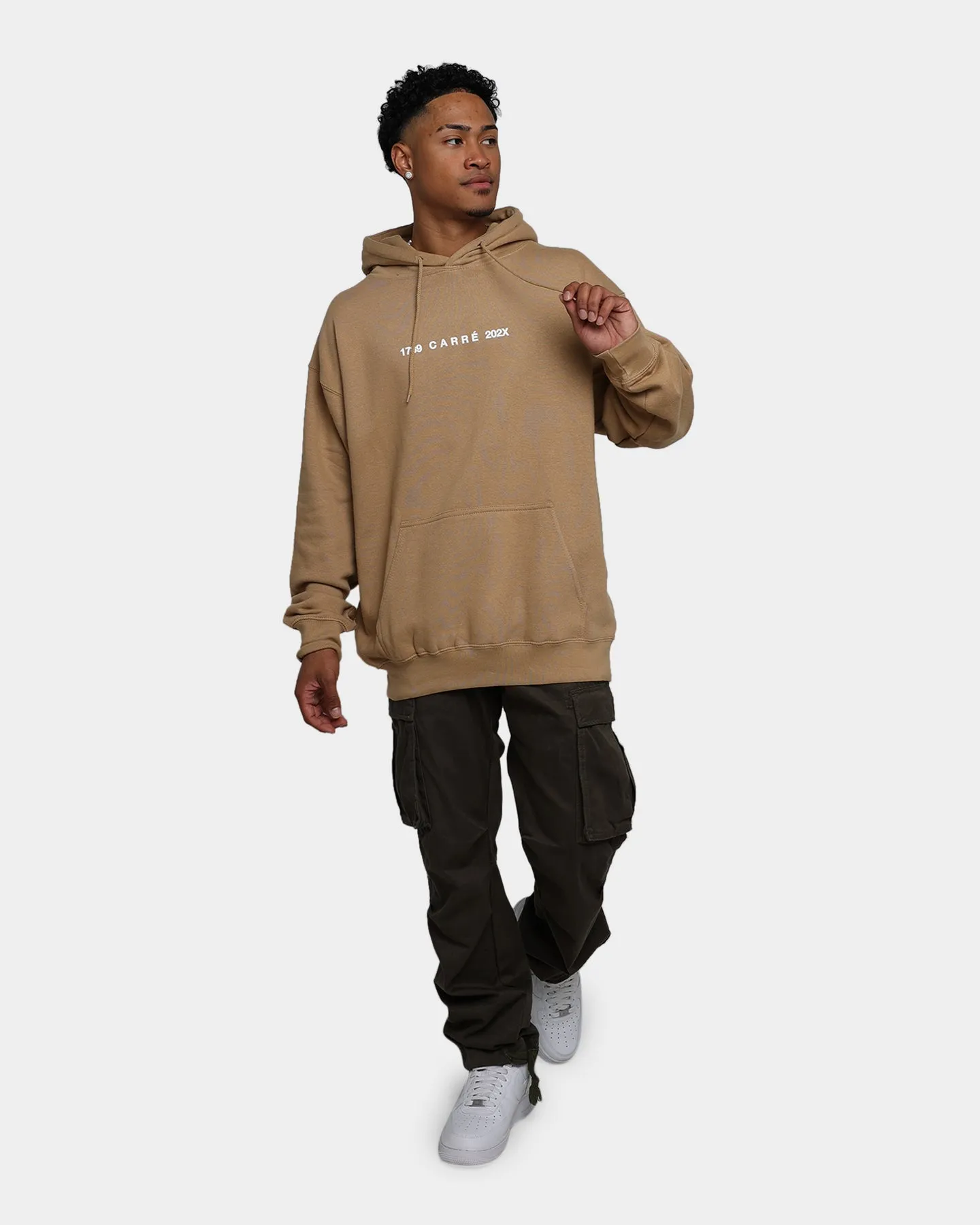 Carr?? 202X Essential Hoodie Sandstone Antiperspirant Oversized