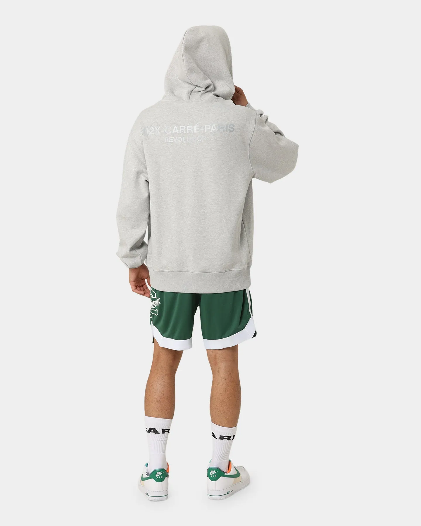 Linen Temperature Adaptive Fabric Carr?? 202X Premium Motion Hoodie Grey Marle