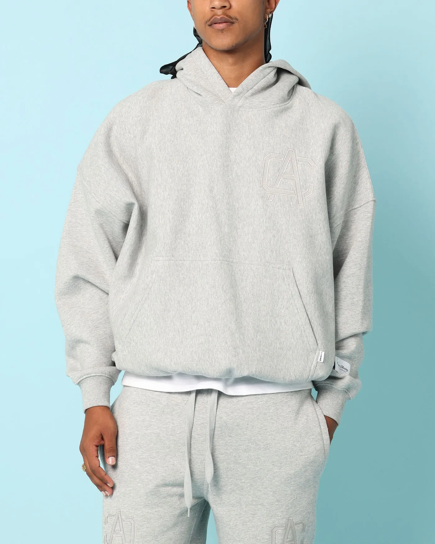 graduation party Pink Carr?? Academy Oversized Hoodie Grey Marle