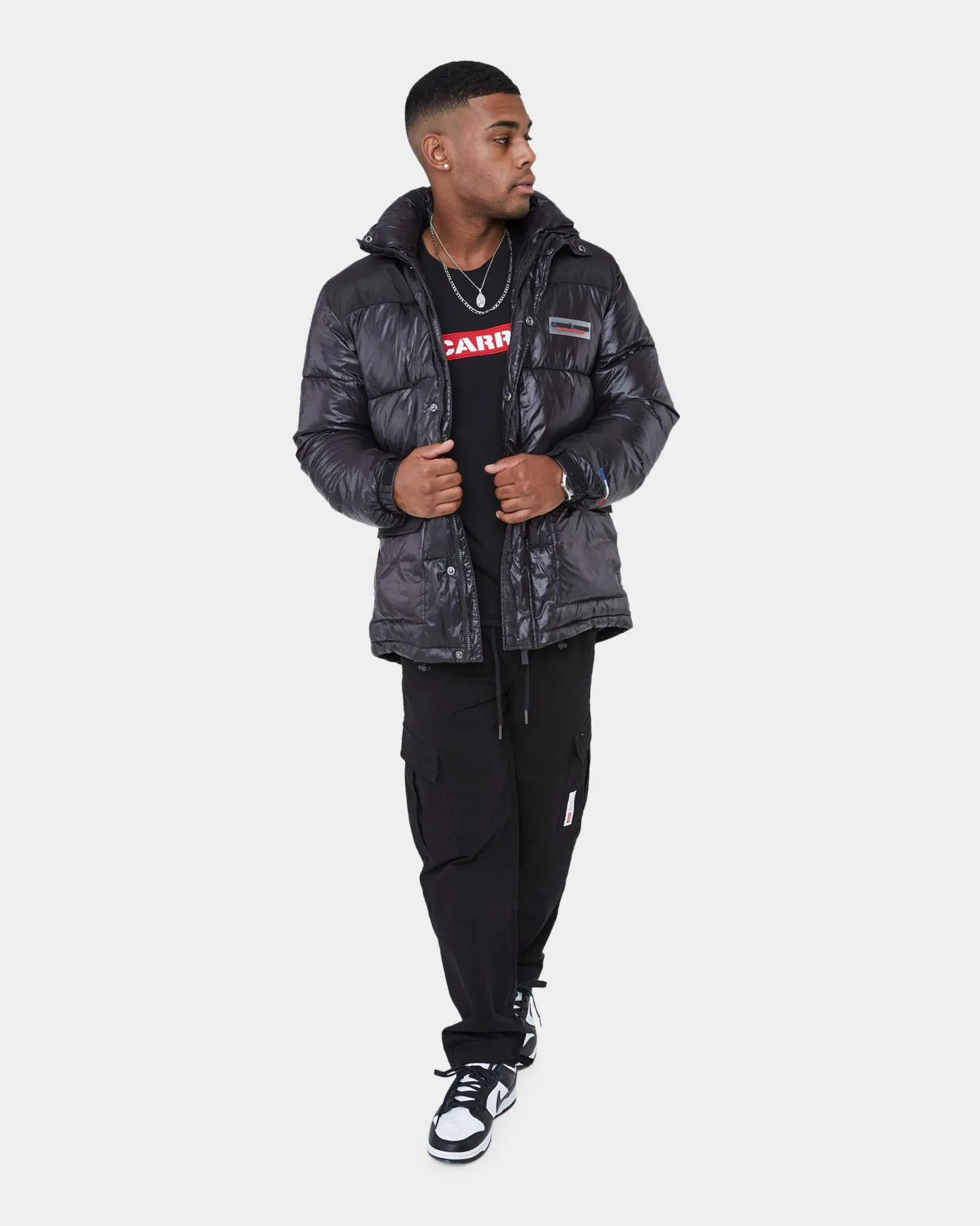 Carr?? Bossman Puffer Jacket Black Relaxed Layer Weekend Vibe