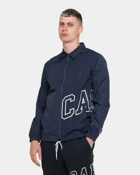 Neutral Tones Carr?? Enorme Coach Jacket Navy