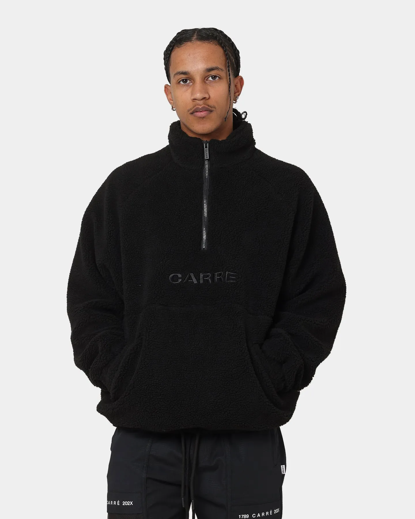 City Ready Carr?? Motion Fleece 3/4 Zip Jacket Black