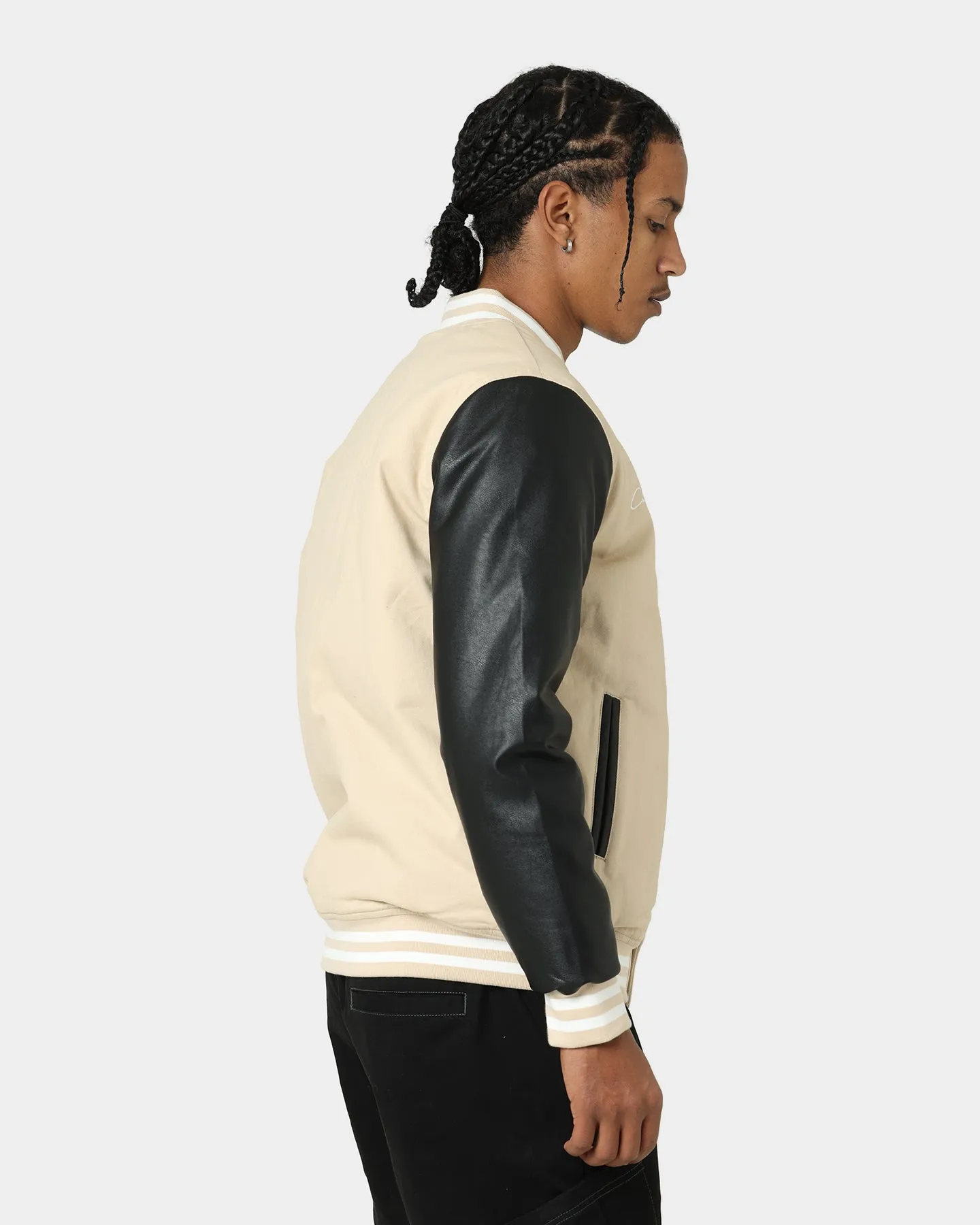 Carr?? MVP Varsity Jacket Stone/Black ReflectiveDetailing