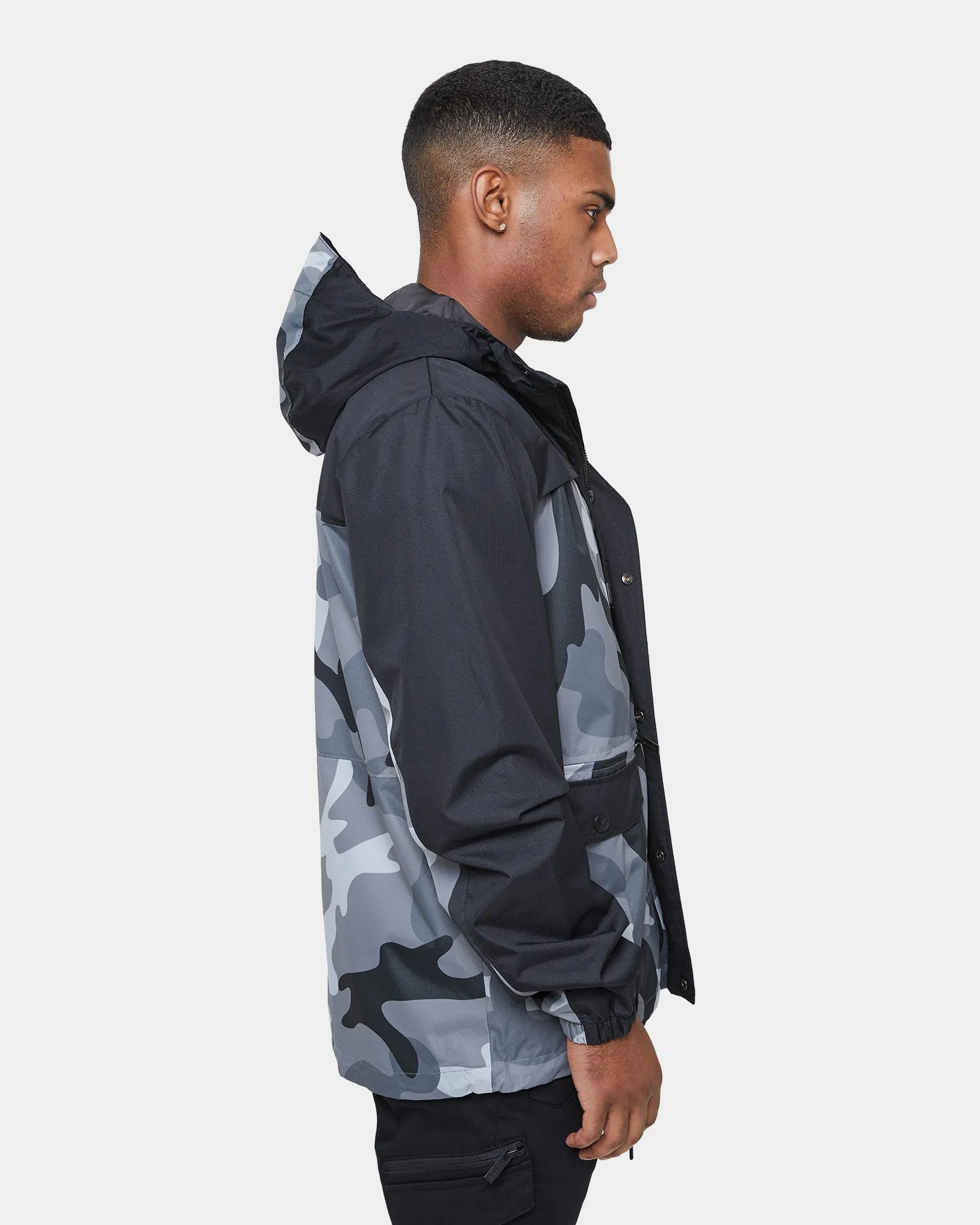 suitable for award ceremonies File Carr?? Utilitaire Windbreaker Black Camo