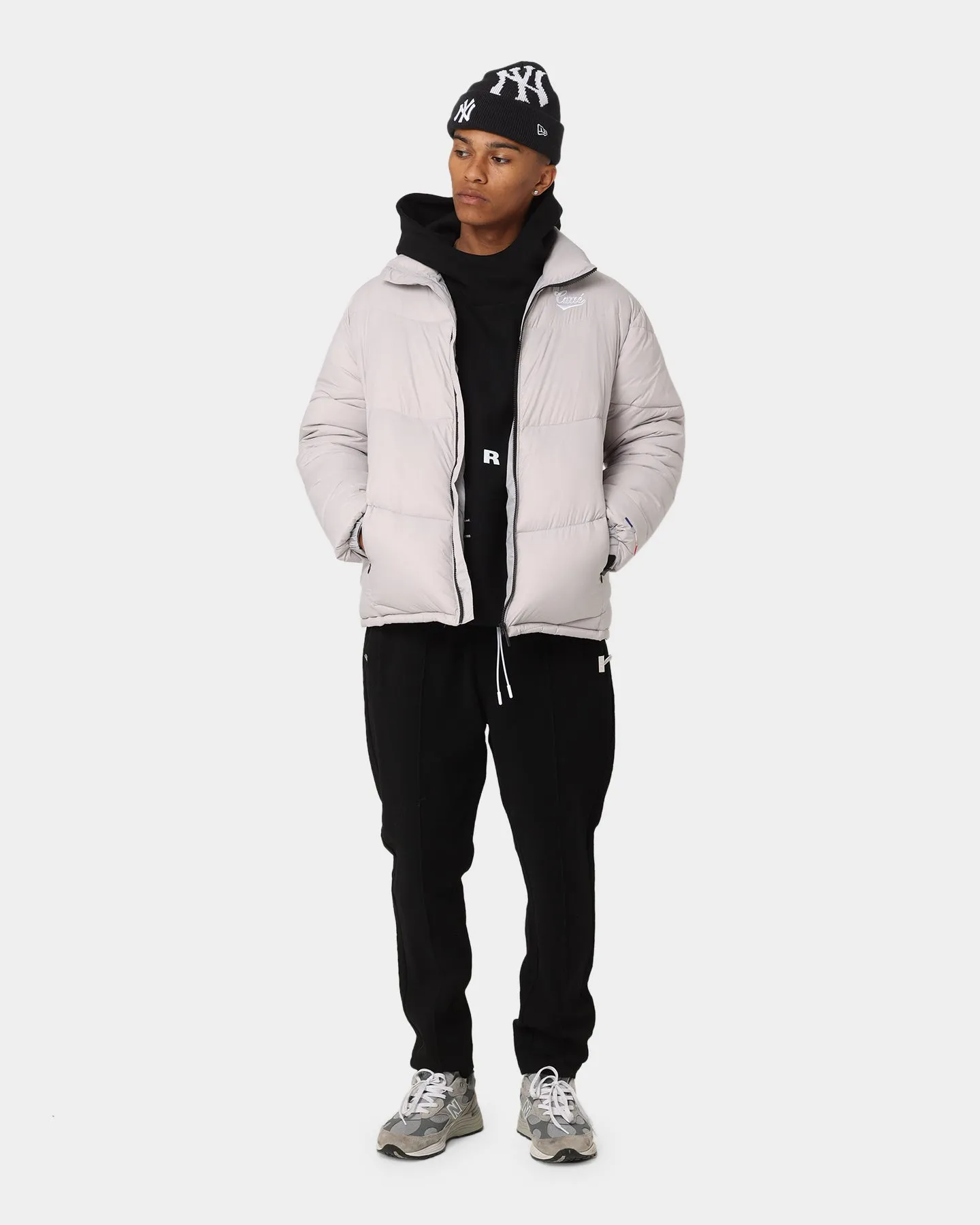 Carr?? Wave Puffer Jacket Grey Collapsible Hood Structure