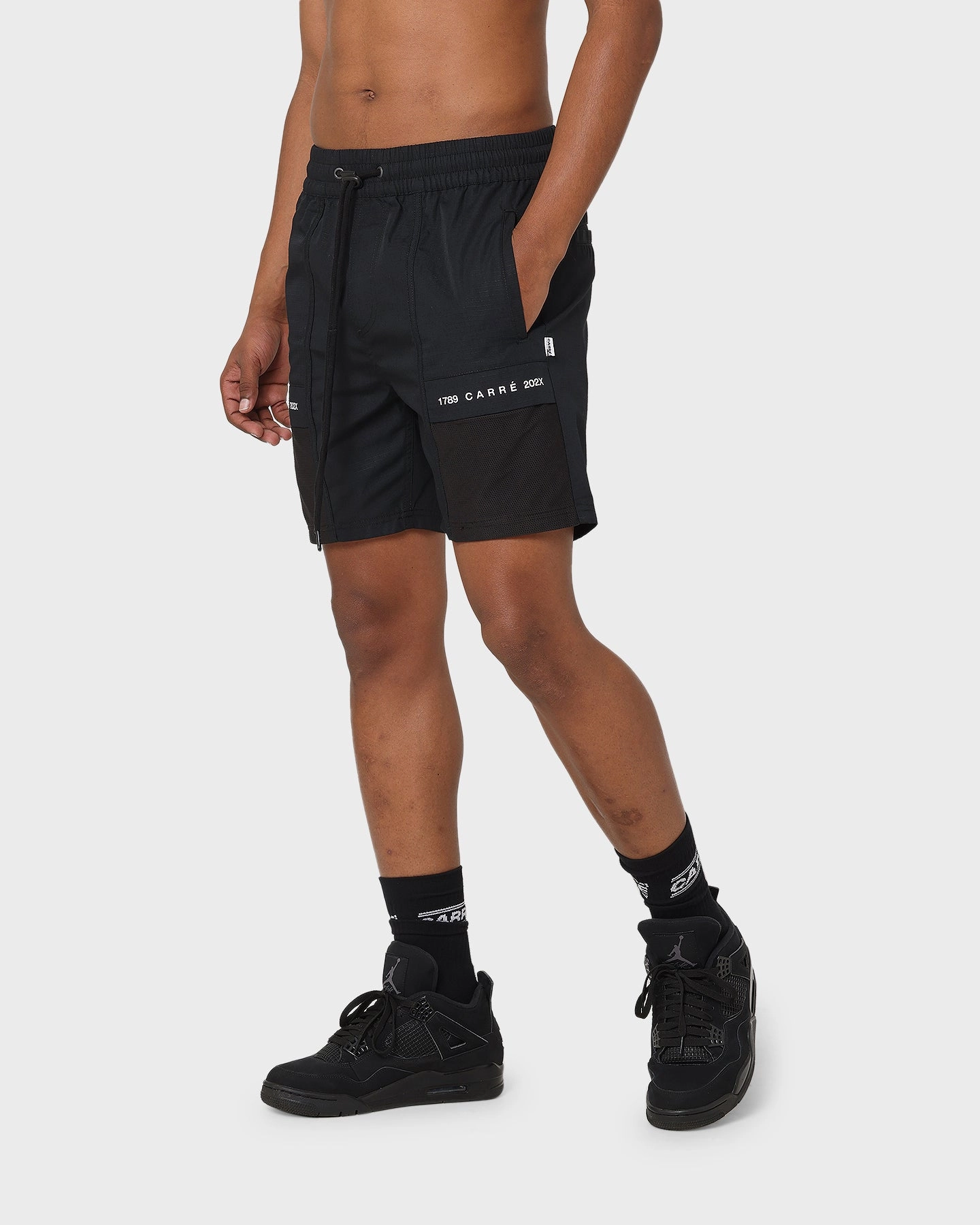new semester Carr?? 202X Cargo Shorts Black