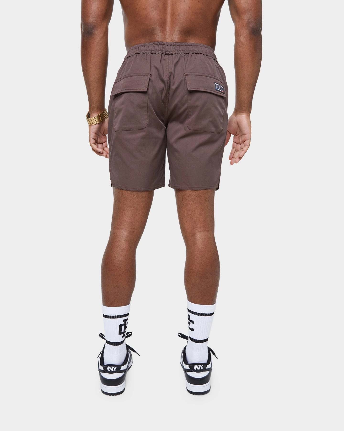 Carr?? Arc La Plage Short Dark Brown slim fit Everyday Feel