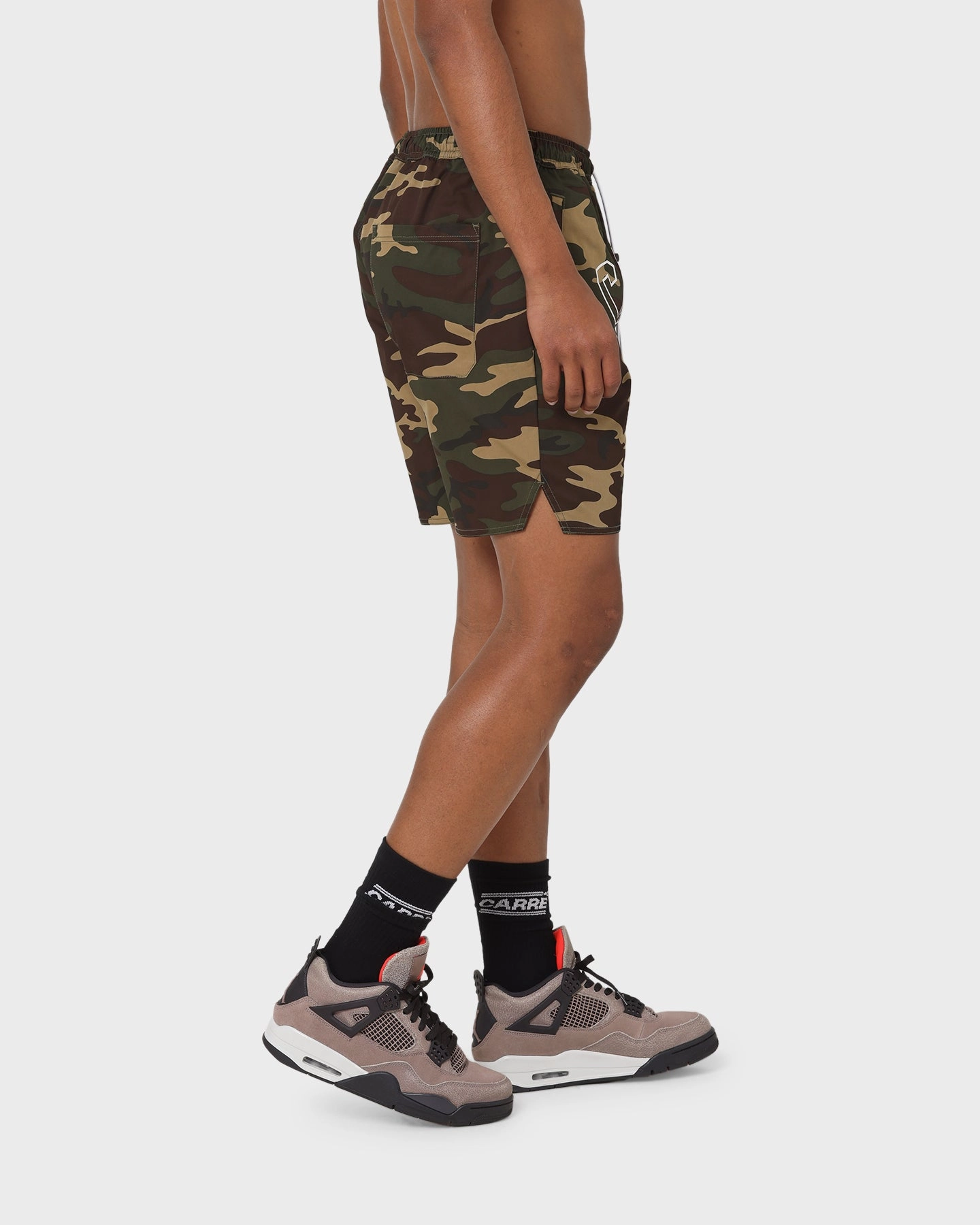 skateboarding outfit art industry Carr?? Arc La Plage Shorts Camo