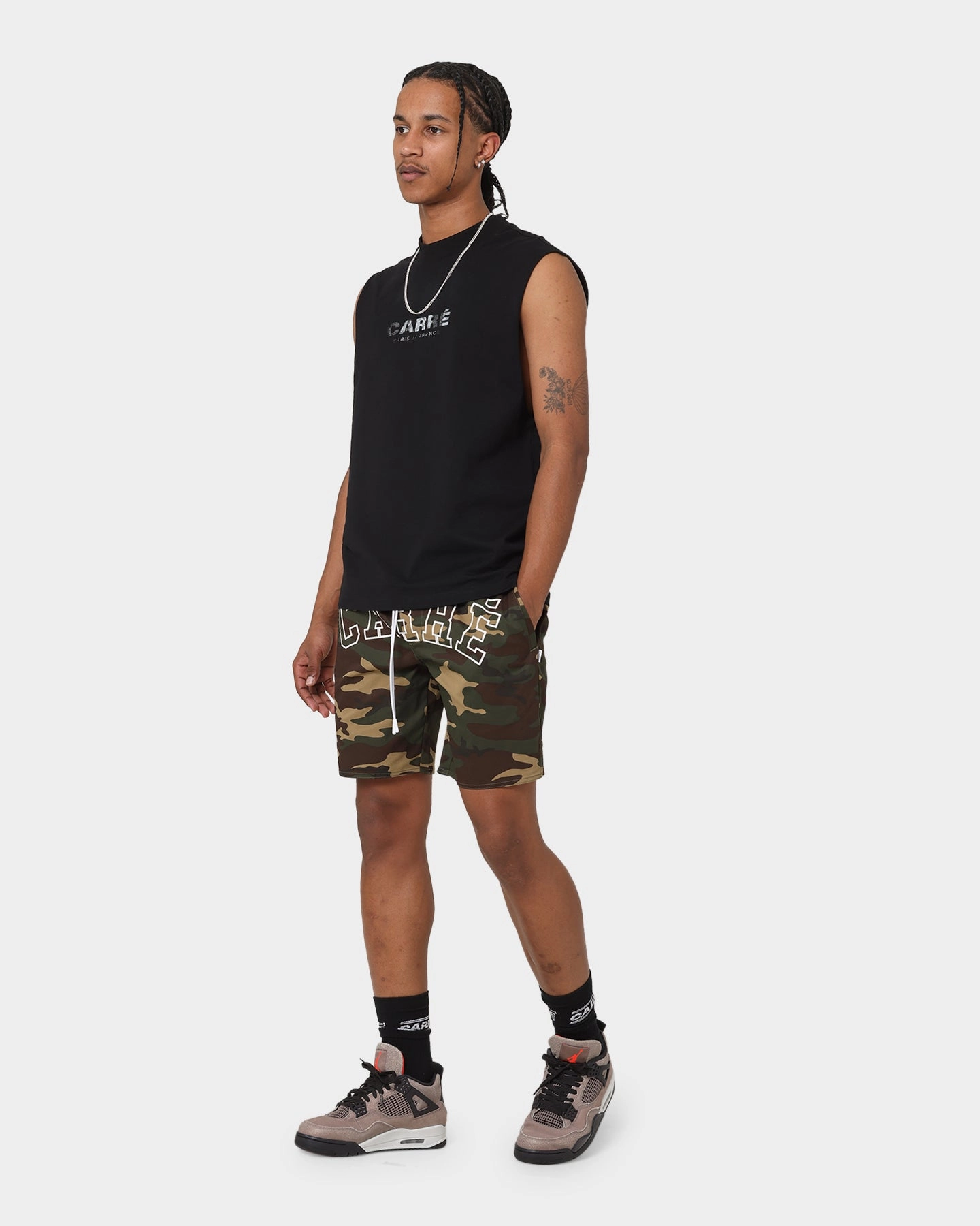 Carr?? Arc La Plage Shorts Camo Convertible Length Slip Resistant Inner Lining