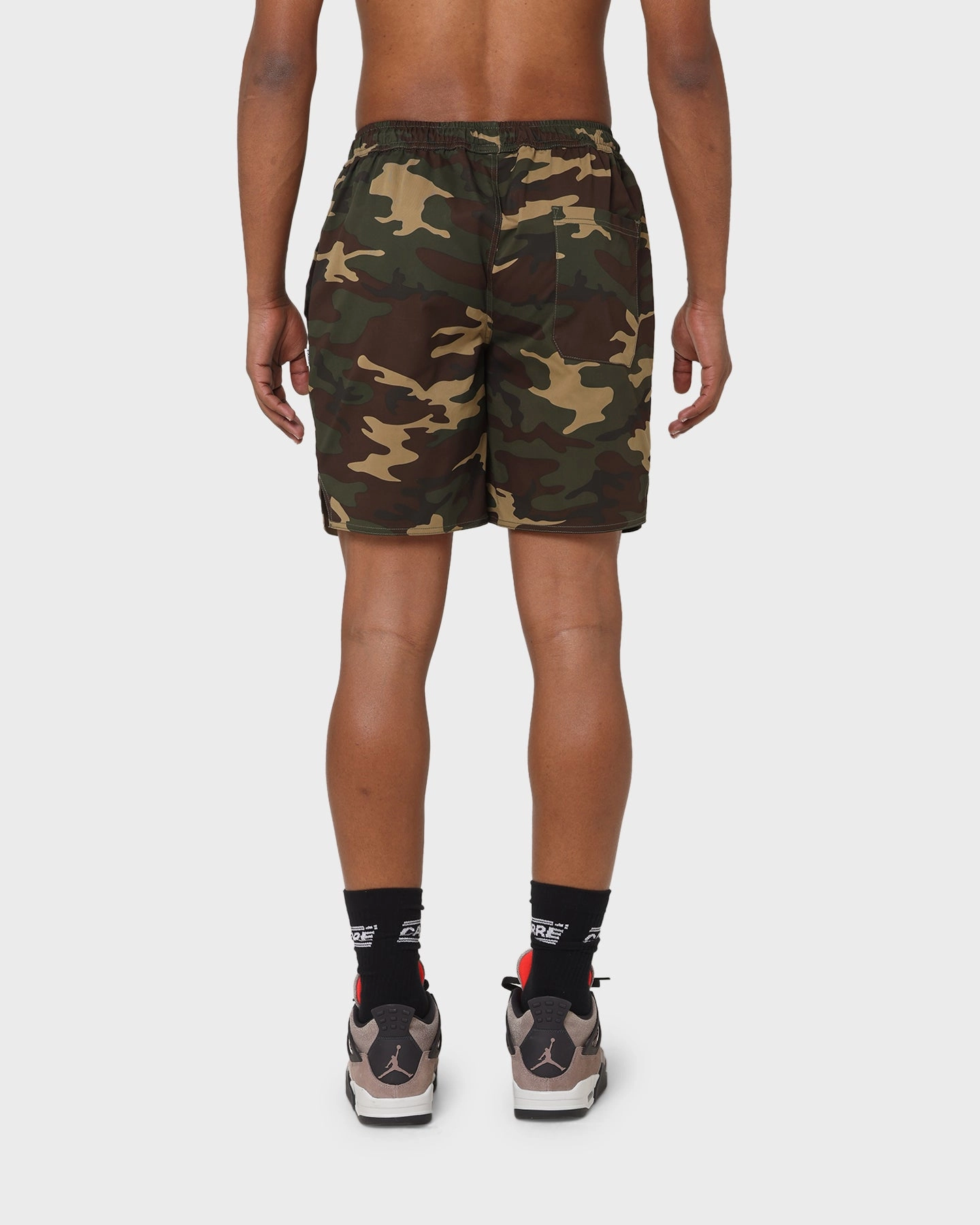 Summer Fashion Reflective Safety Detailing Carr?? Arc La Plage Shorts Camo
