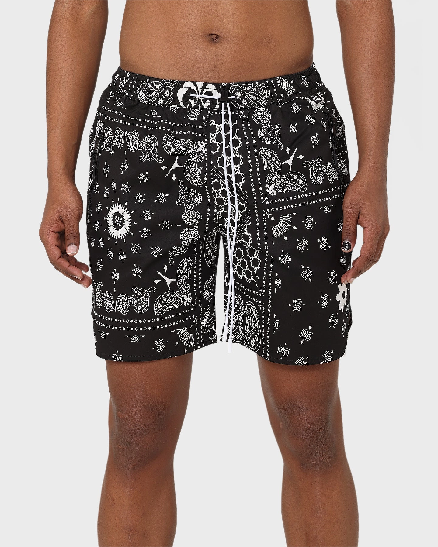 Parka Carr?? Bandana Ultra La Plage Shorts Black/White