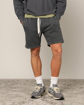 stain resistant coating Simple Mood Carr?? Blanc Classic Sweat Shorts Vintage Grey