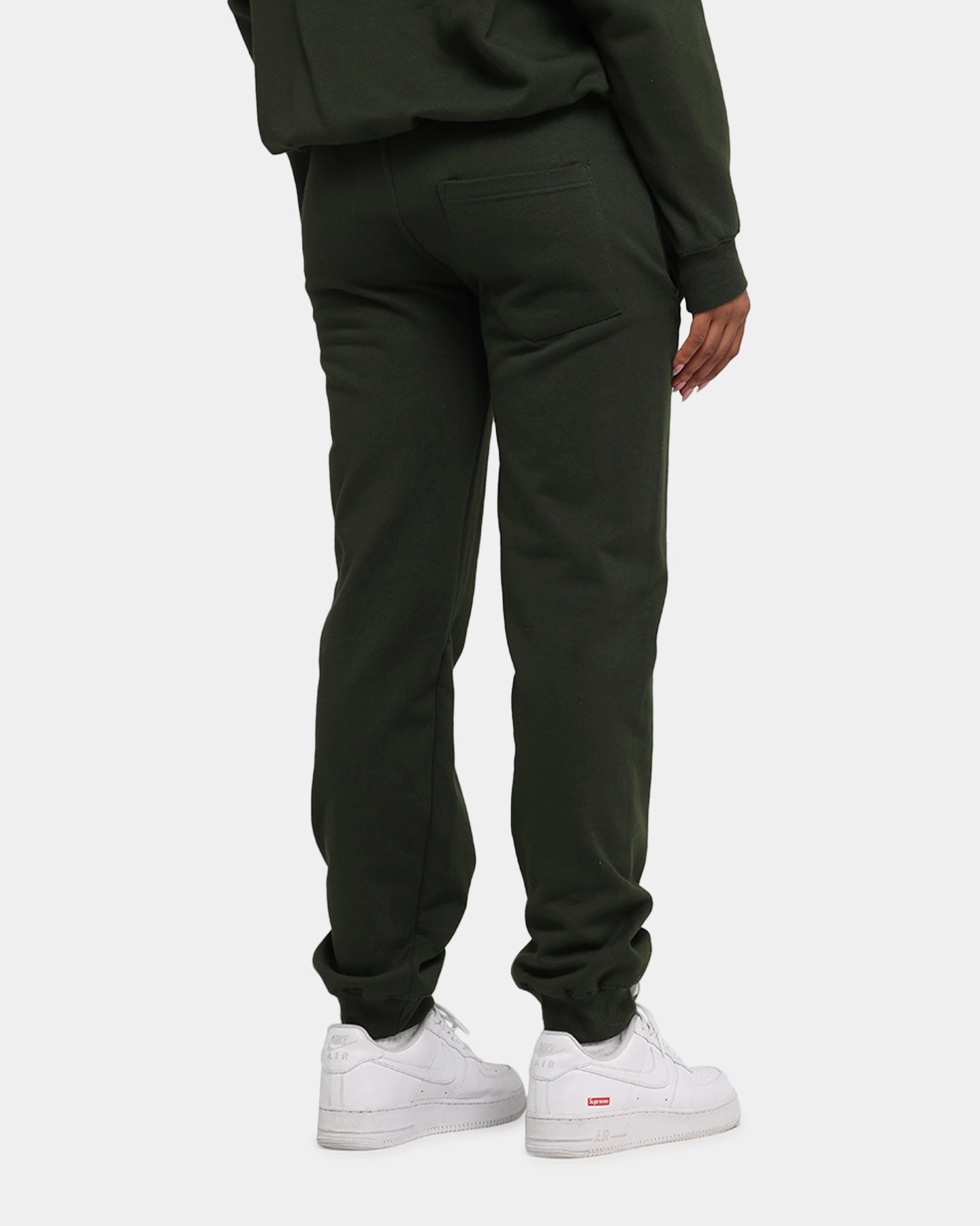 Elastic waist Carr?? Blanc Sweatpants Dark Green