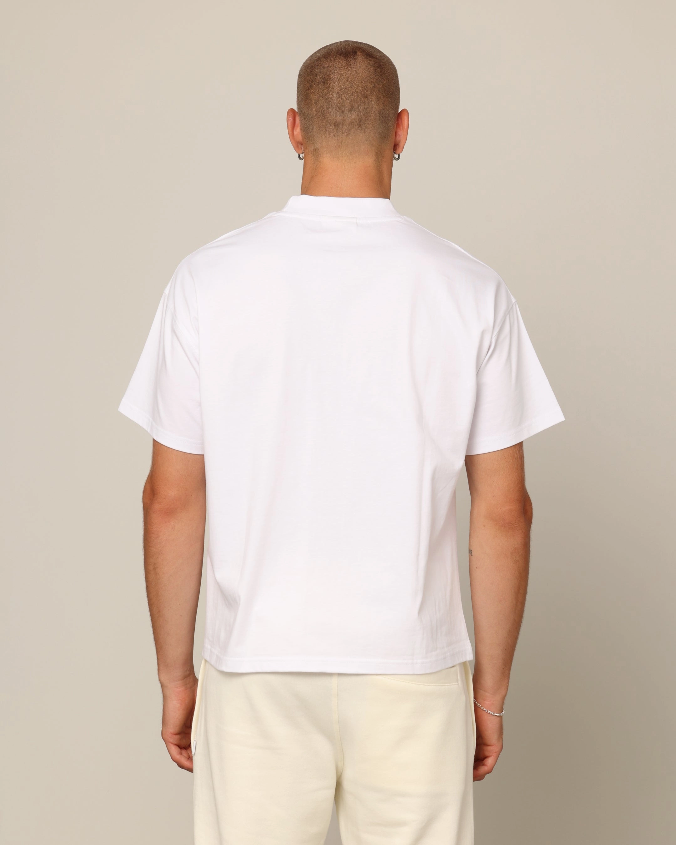 Bold Comfort hypoallergenic material Carr?? Blanc T-Shirt White