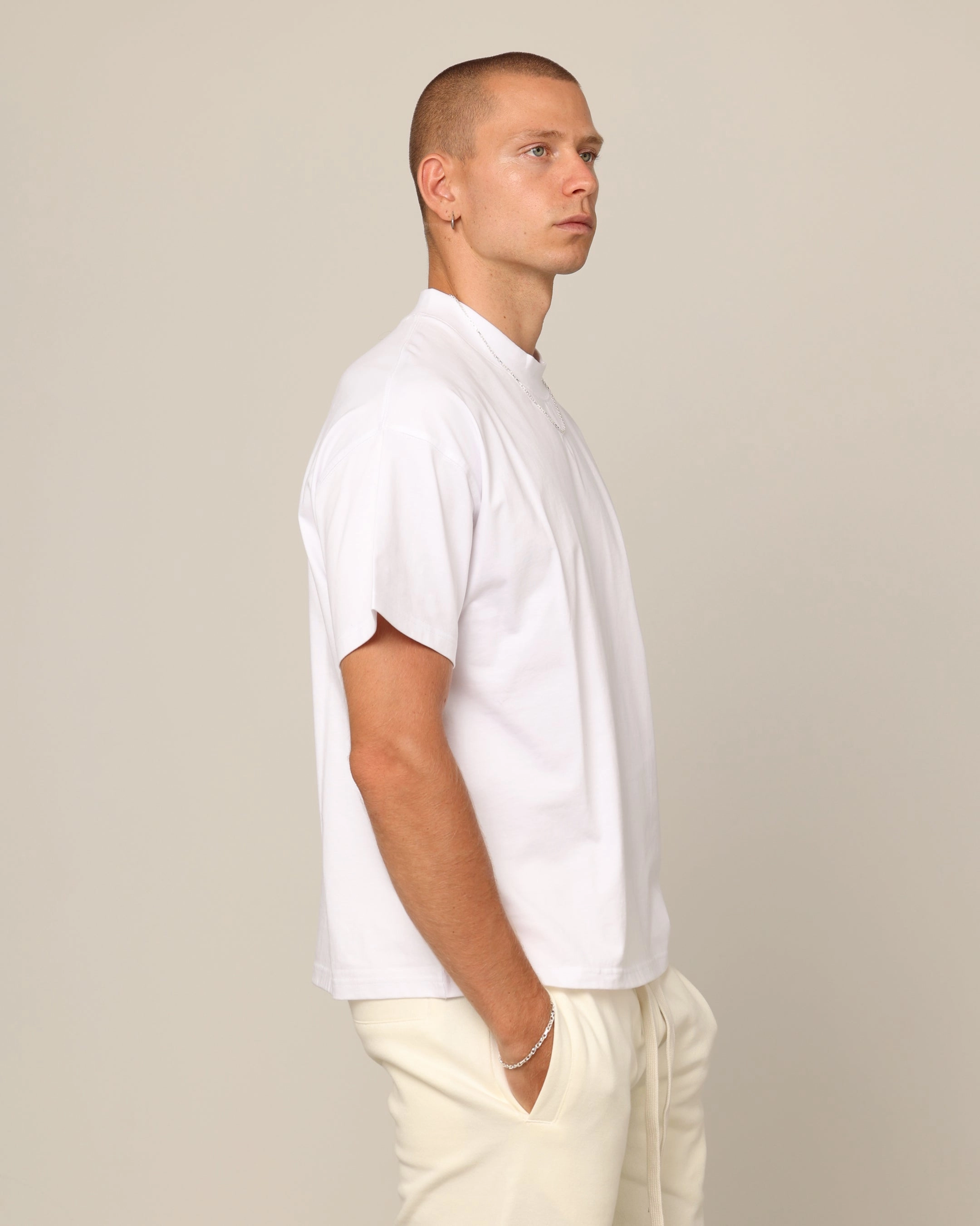 Versatile Comfort Carr?? Blanc T-Shirt White