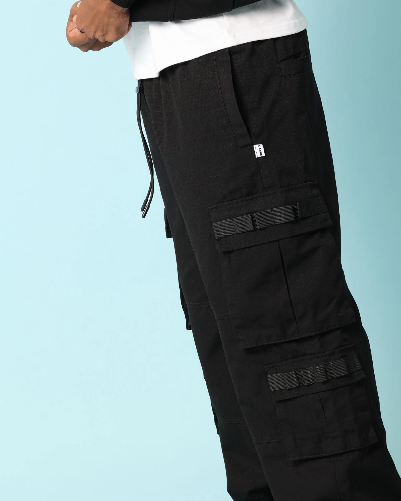 Hidden pockets Carr?? Boonie Cargo Jogger Black