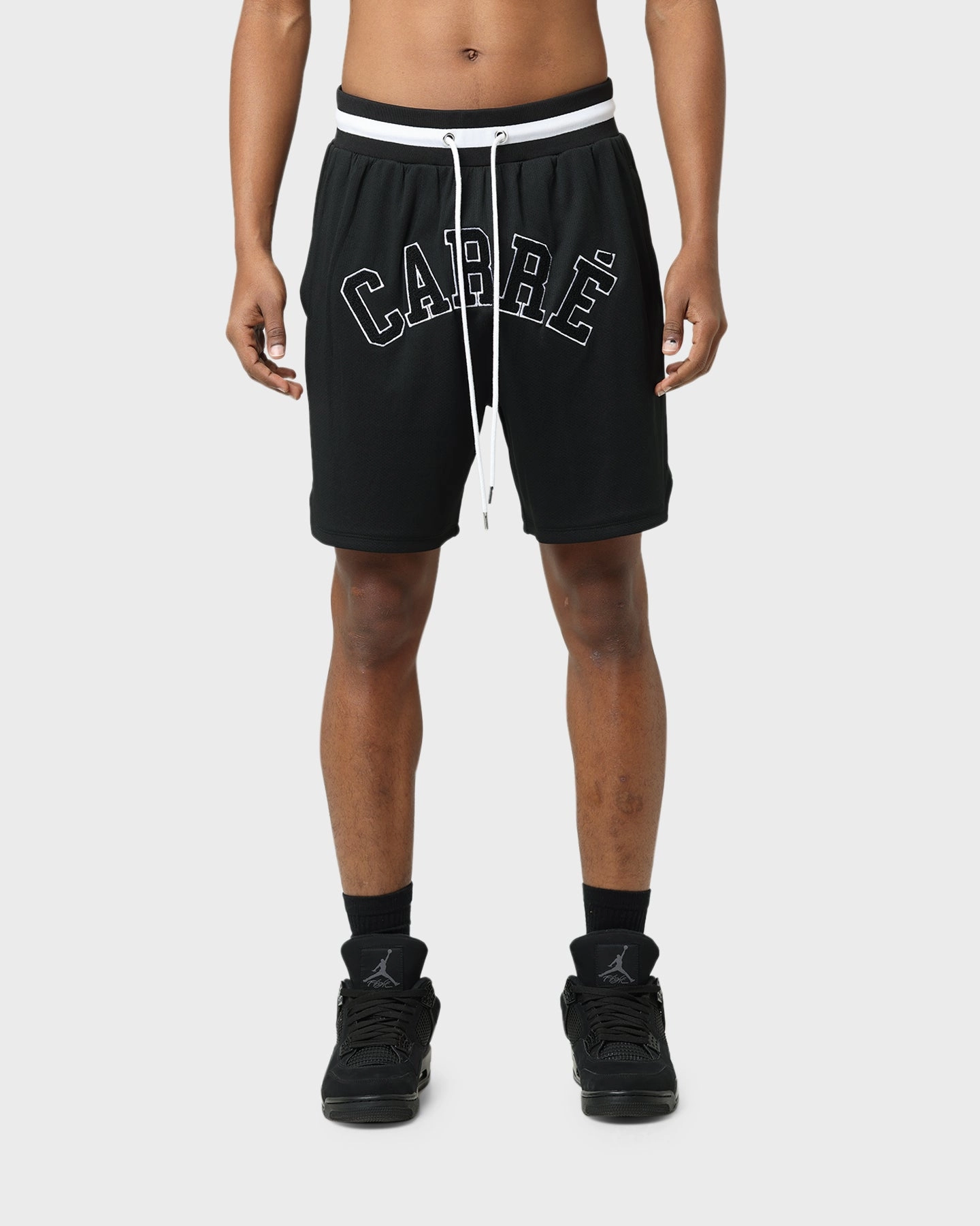 Laser Cut Perforations creative industry Carr?? C-Class Ball Shorts Black