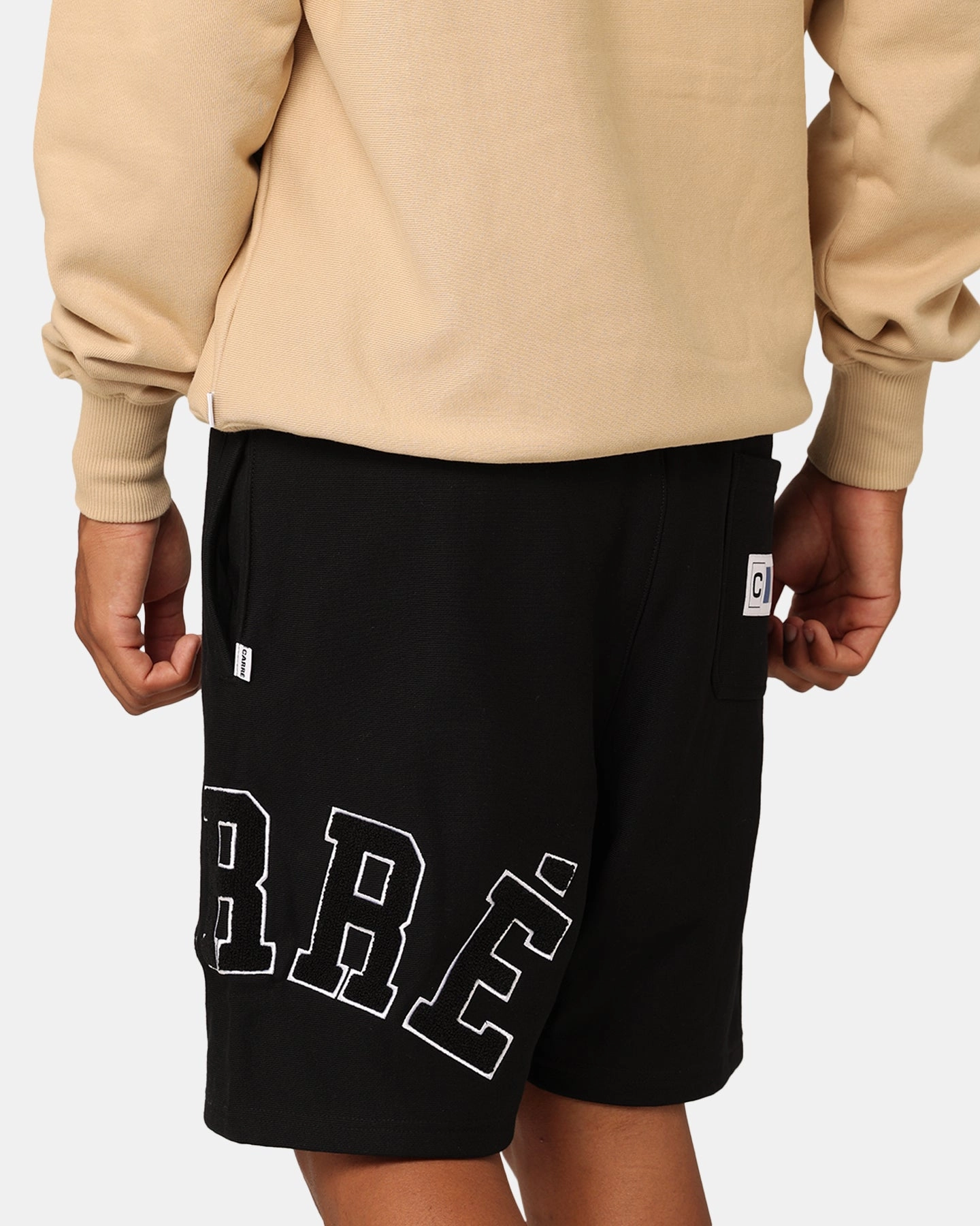 Carr?? C-Class Sweat Shorts Black Vacation Outfit